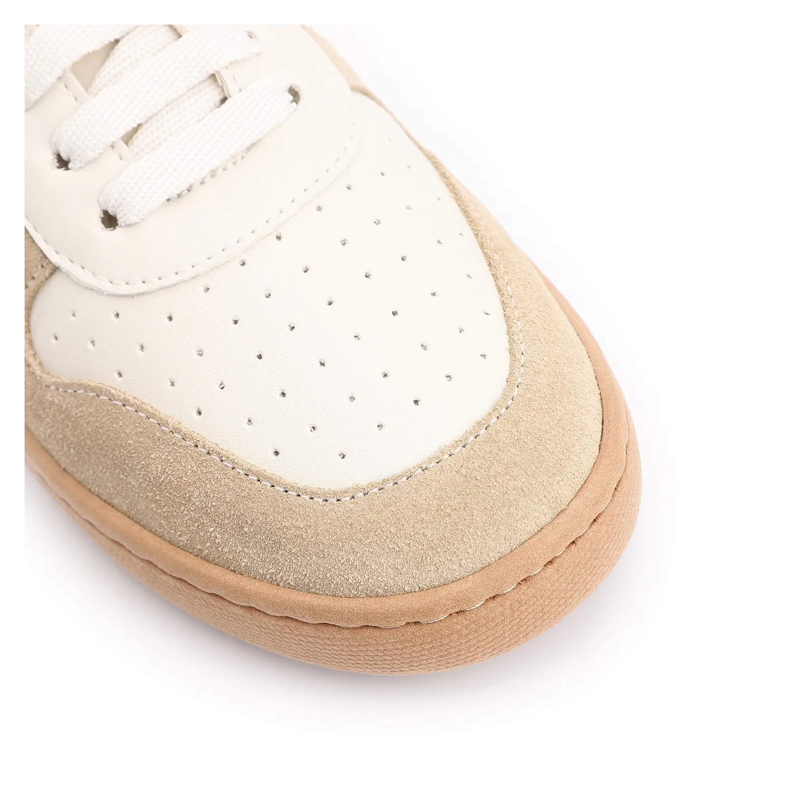 Tênis Alt Off White/Couro Camurça Bege