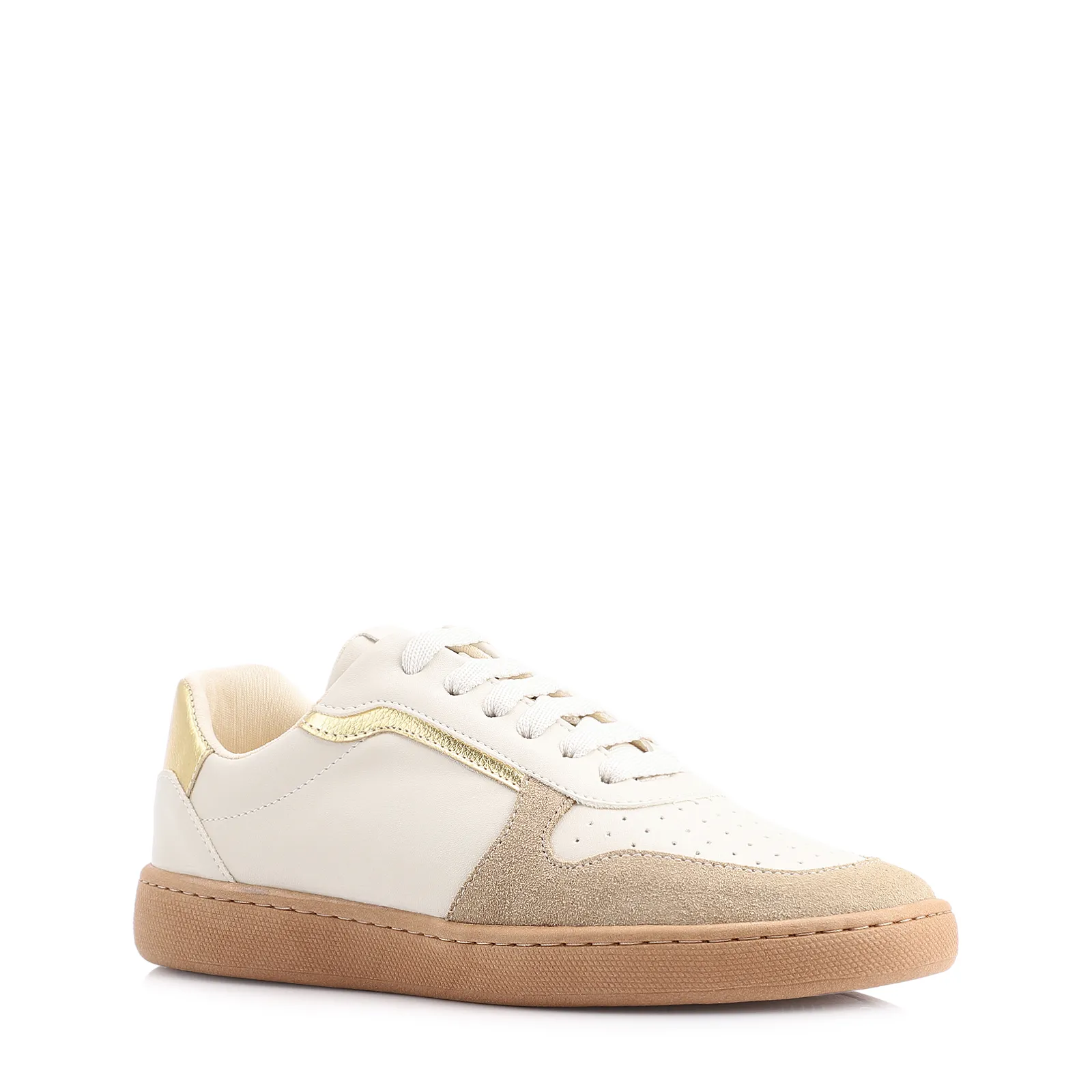 Tênis Alt Off White/Couro Camurça Bege