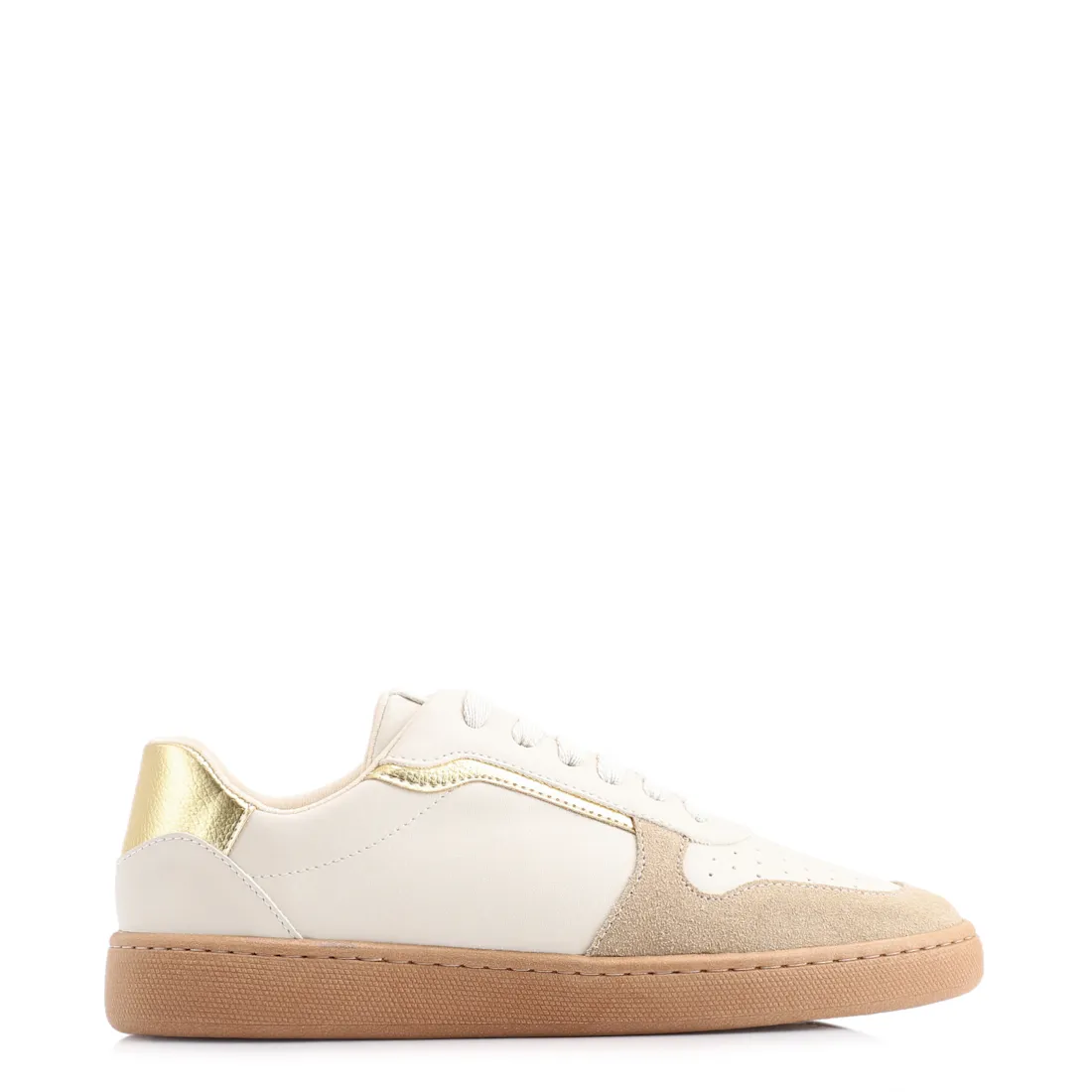 Tênis Alt Off White/Couro Camurça Bege - foto 2