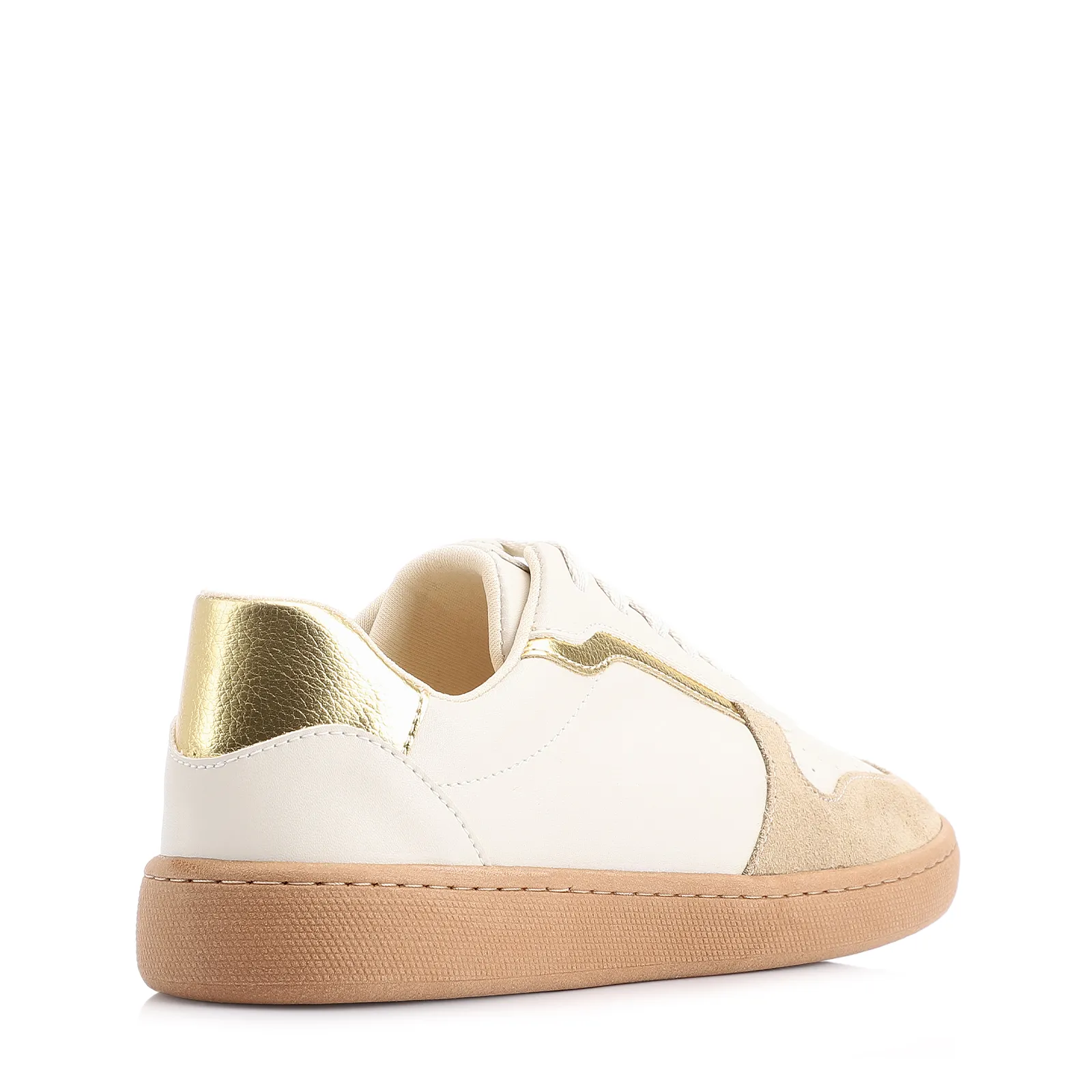 Tênis Alt Off White/Couro Camurça Bege