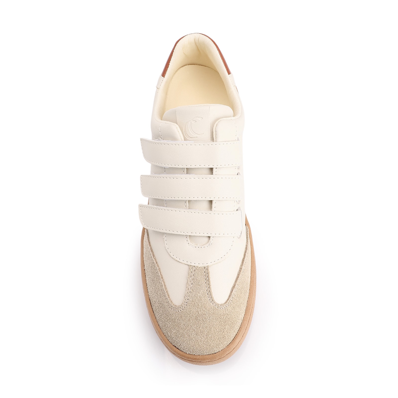 Tênis Alt Off White/Couro Camurça Bege/Alt Marrom