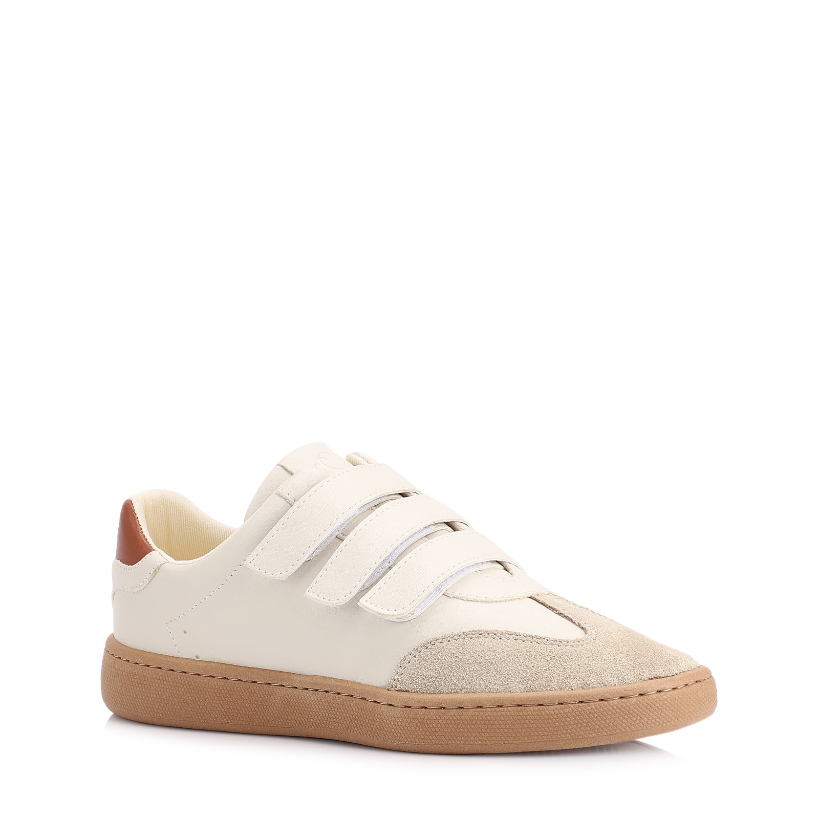 Tênis Alt Off White/Couro Camurça Bege/Alt Marrom