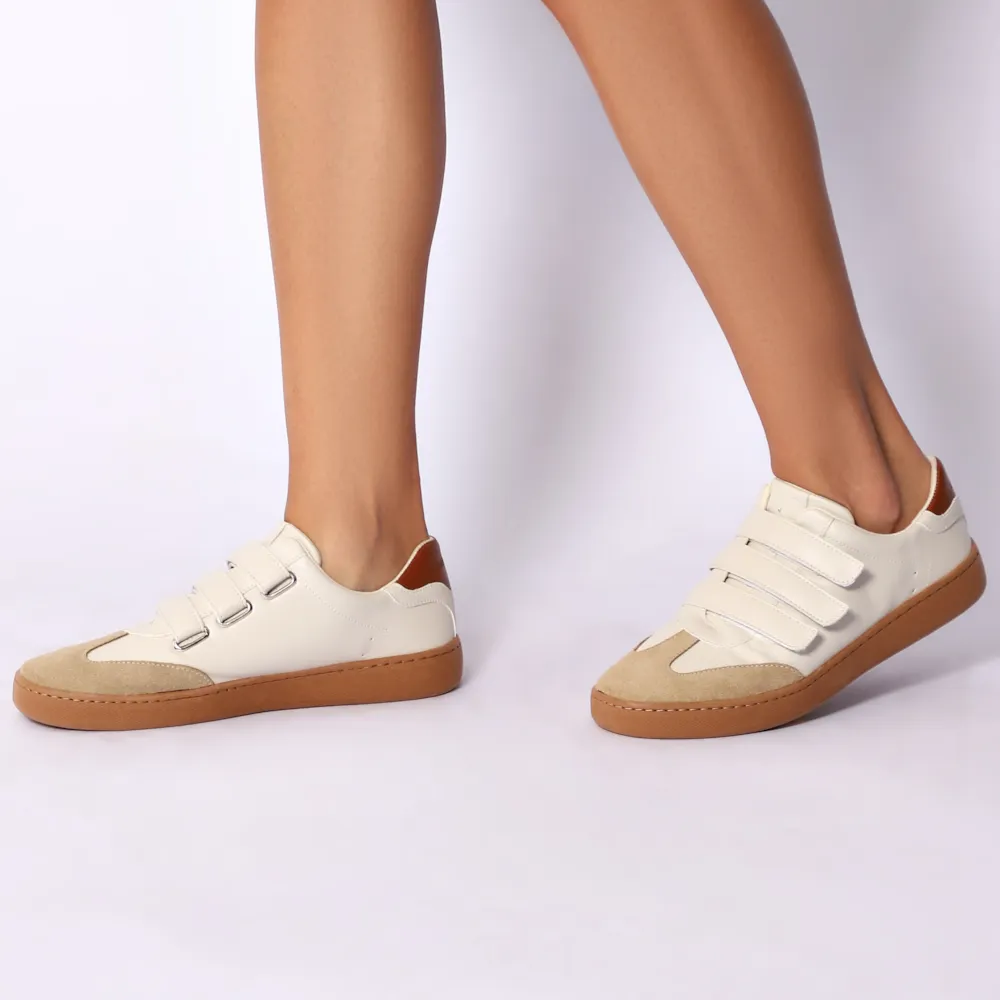 Tênis Alt Off White/Couro Camurça Bege/Alt Marrom - imagem 2