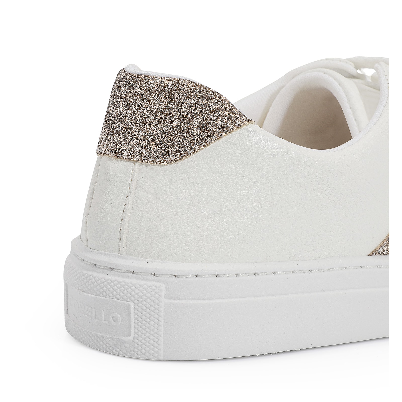 Tênis Branco/Glitter