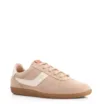 Tênis Couro Camurça Bege/Couro Off White - imagem 1