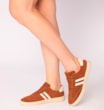 Tênis Couro Camurça Marrom/Alt Off White - imagem 2