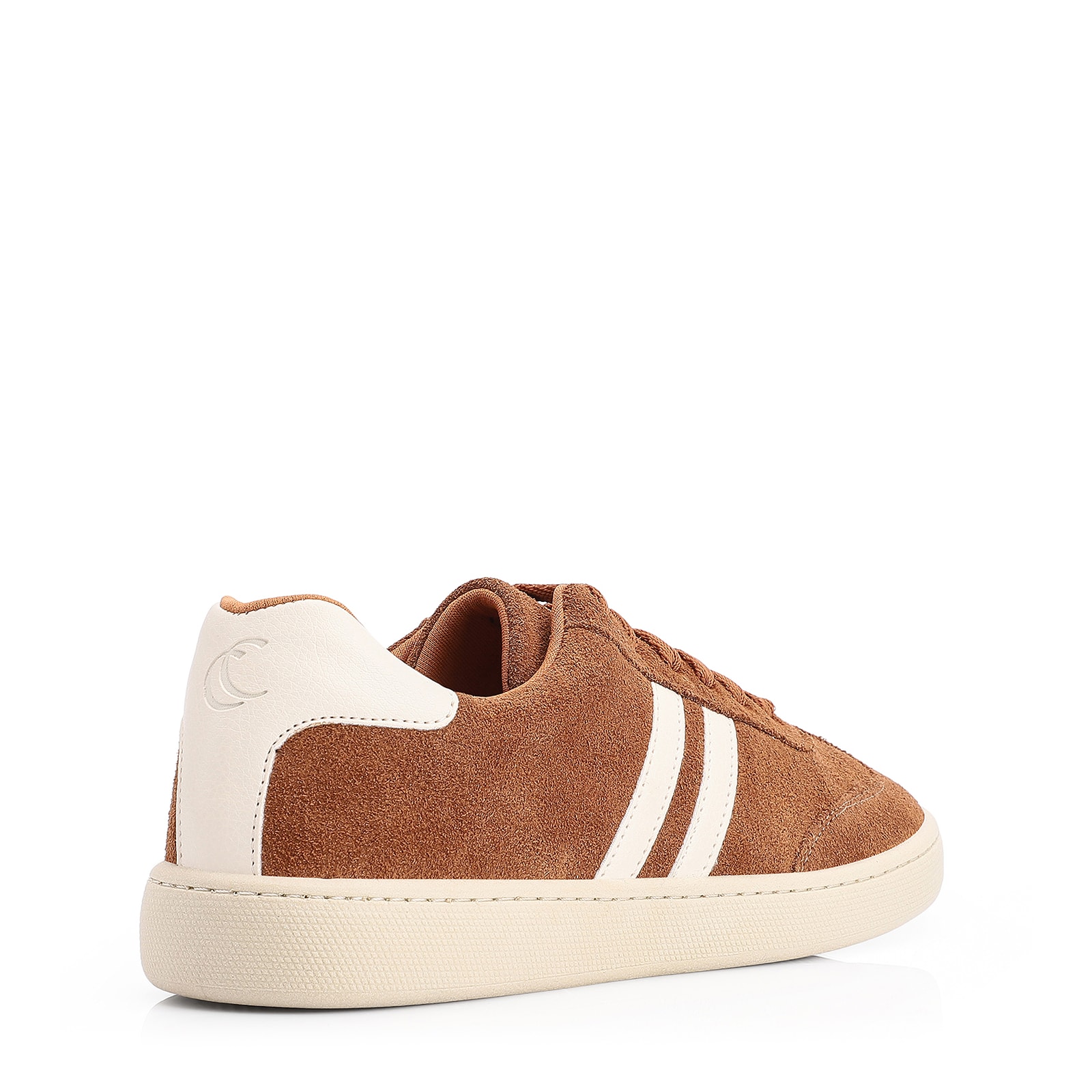 Tênis Couro Camurça Marrom/Alt Off White