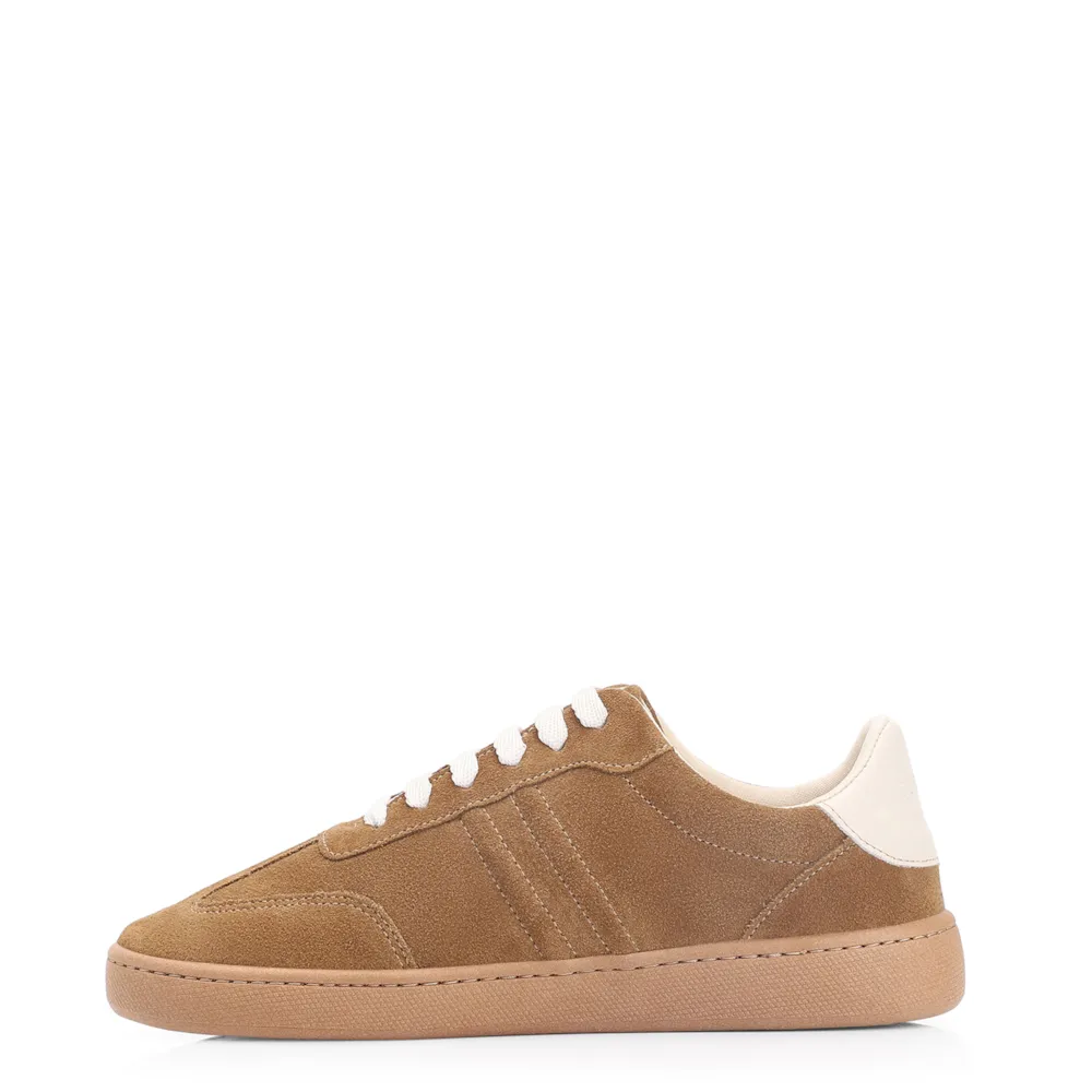 Tênis Couro Camurça Marrom/Alt Off White - imagem 4