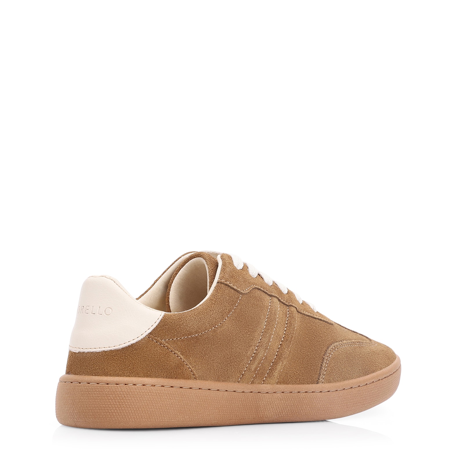 Tênis Couro Camurça Marrom/Alt Off White