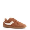 Tênis Couro Camurça Marrom/Couro Off White - imagem 1