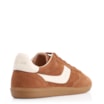 Tênis Couro Camurça Marrom/Couro Off White - imagem 4