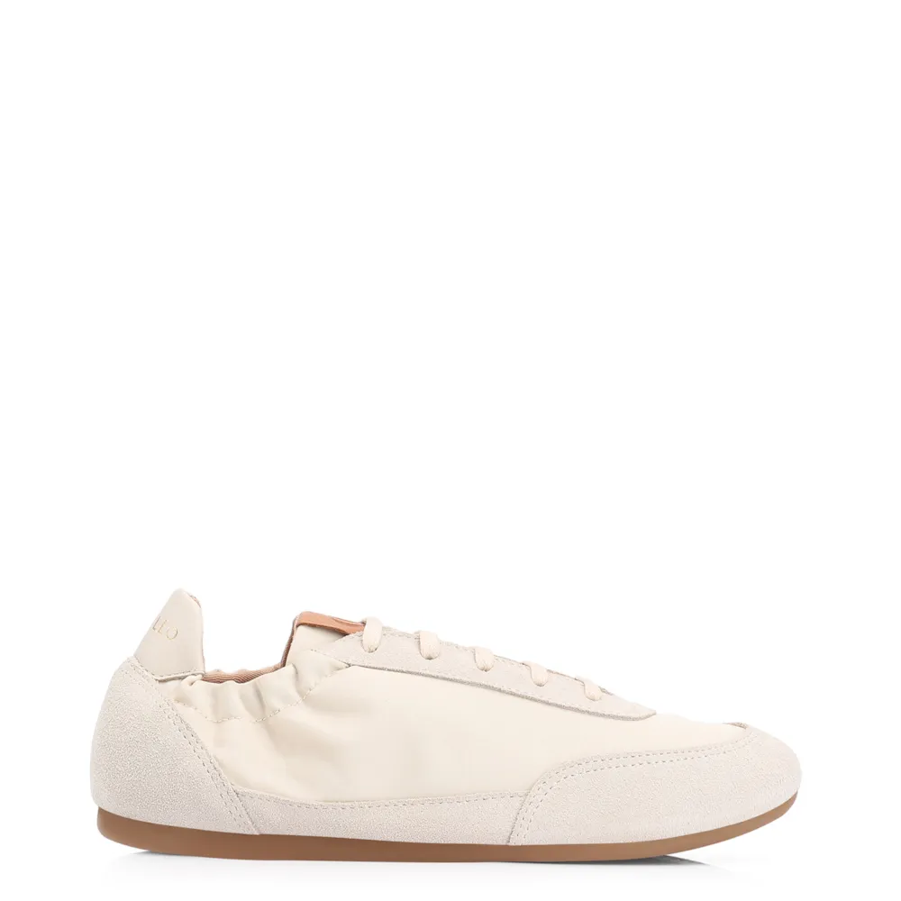 Tênis Couro Camurça/Nylon Off White - imagem 3