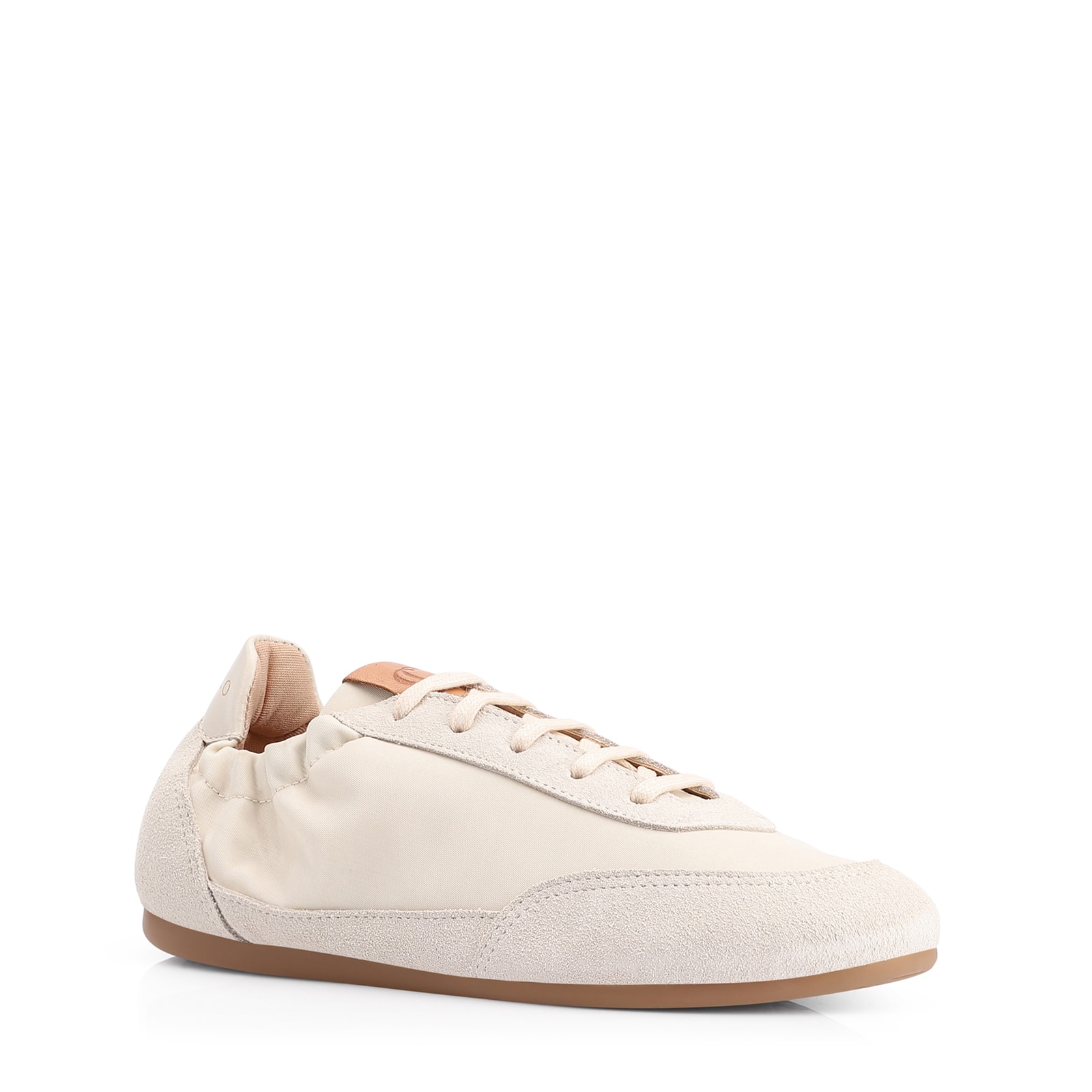 Tênis Couro Camurça/Nylon Off White
