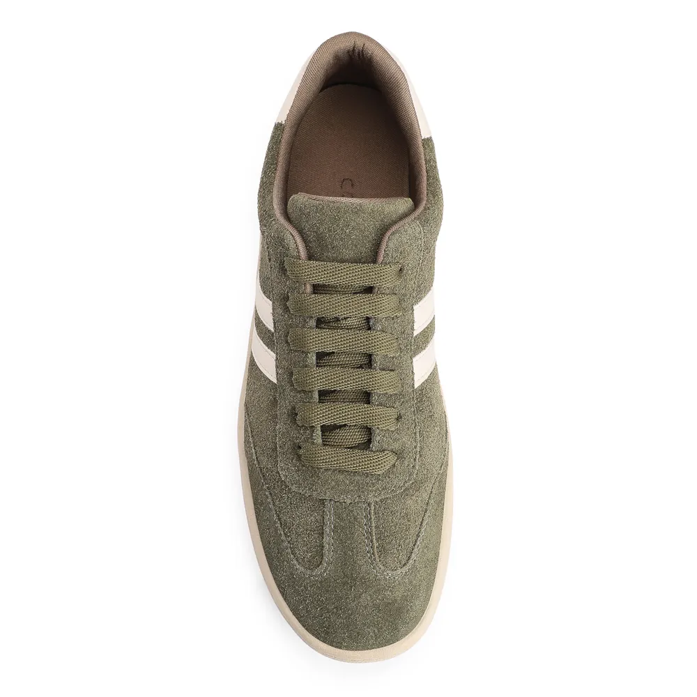 Tênis Couro Camurça Verde/Alt Off White - imagem 6