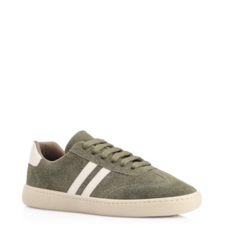 Couro Camurça Verde/Alt Off White