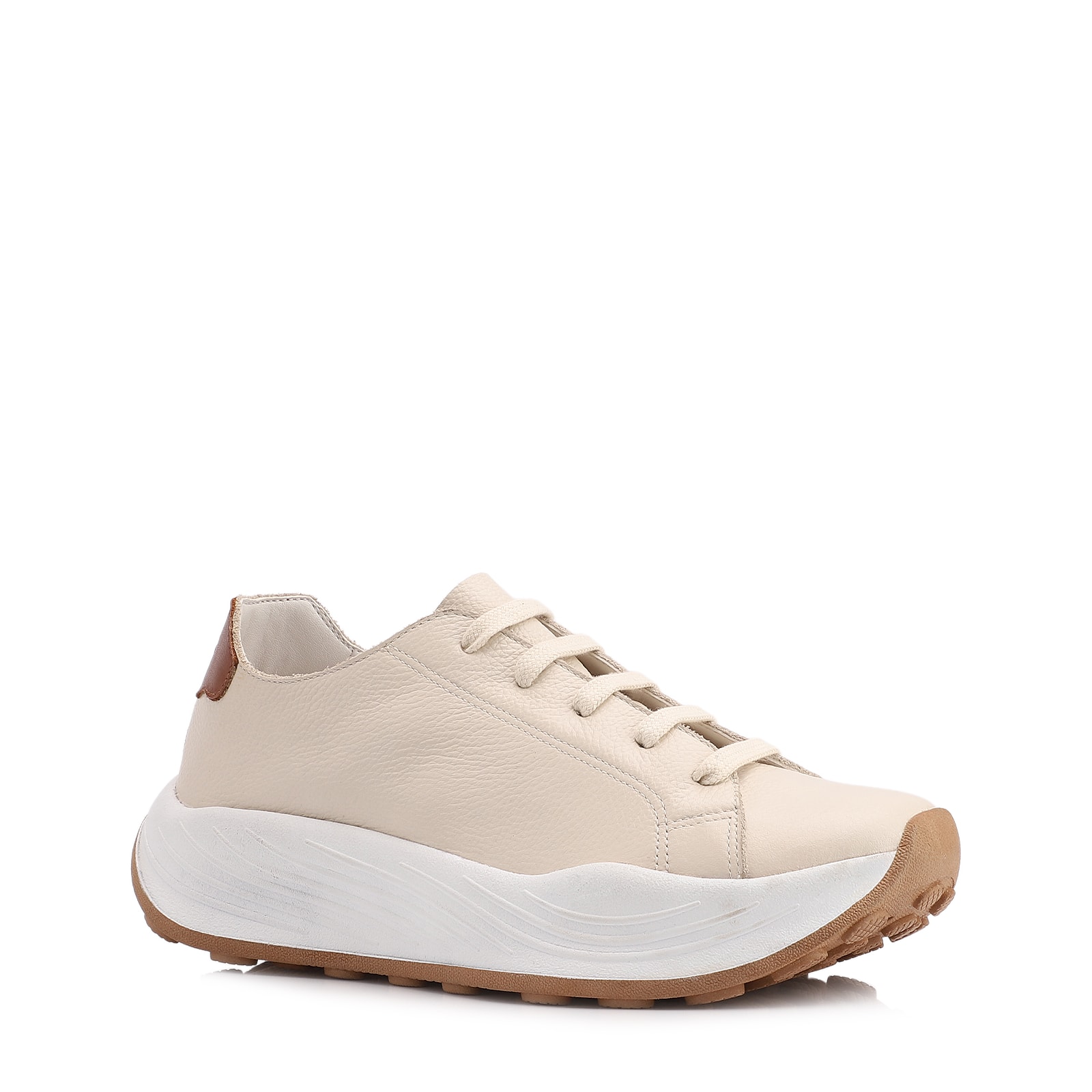 Tênis Couro Off White