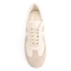 Tênis Couro Off White/Couro Camurça Cinza - imagem 6