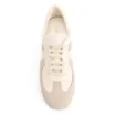 Tênis Couro Off White/Couro Camurça Cinza - imagem 6
