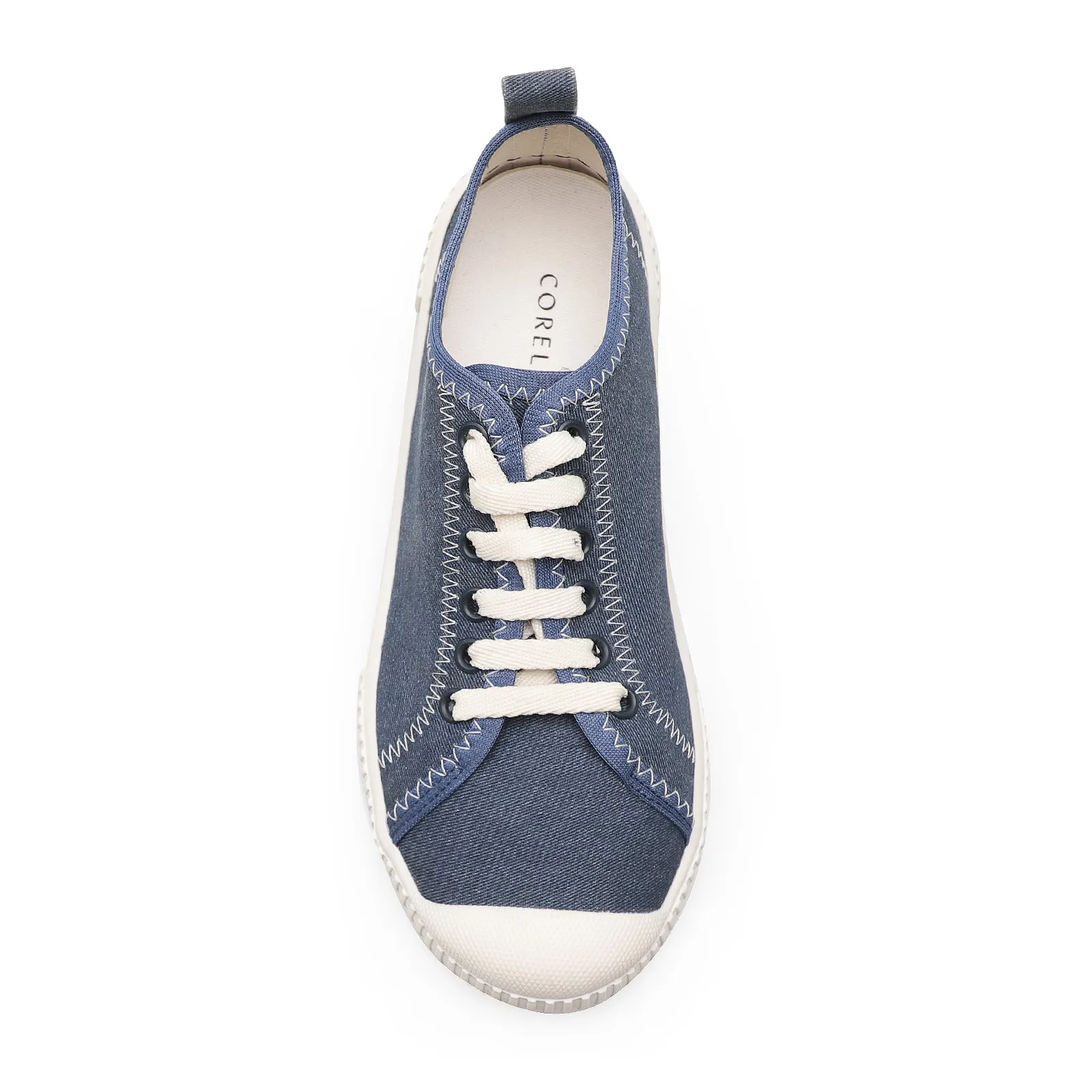 Tênis Feminino Lona Azul