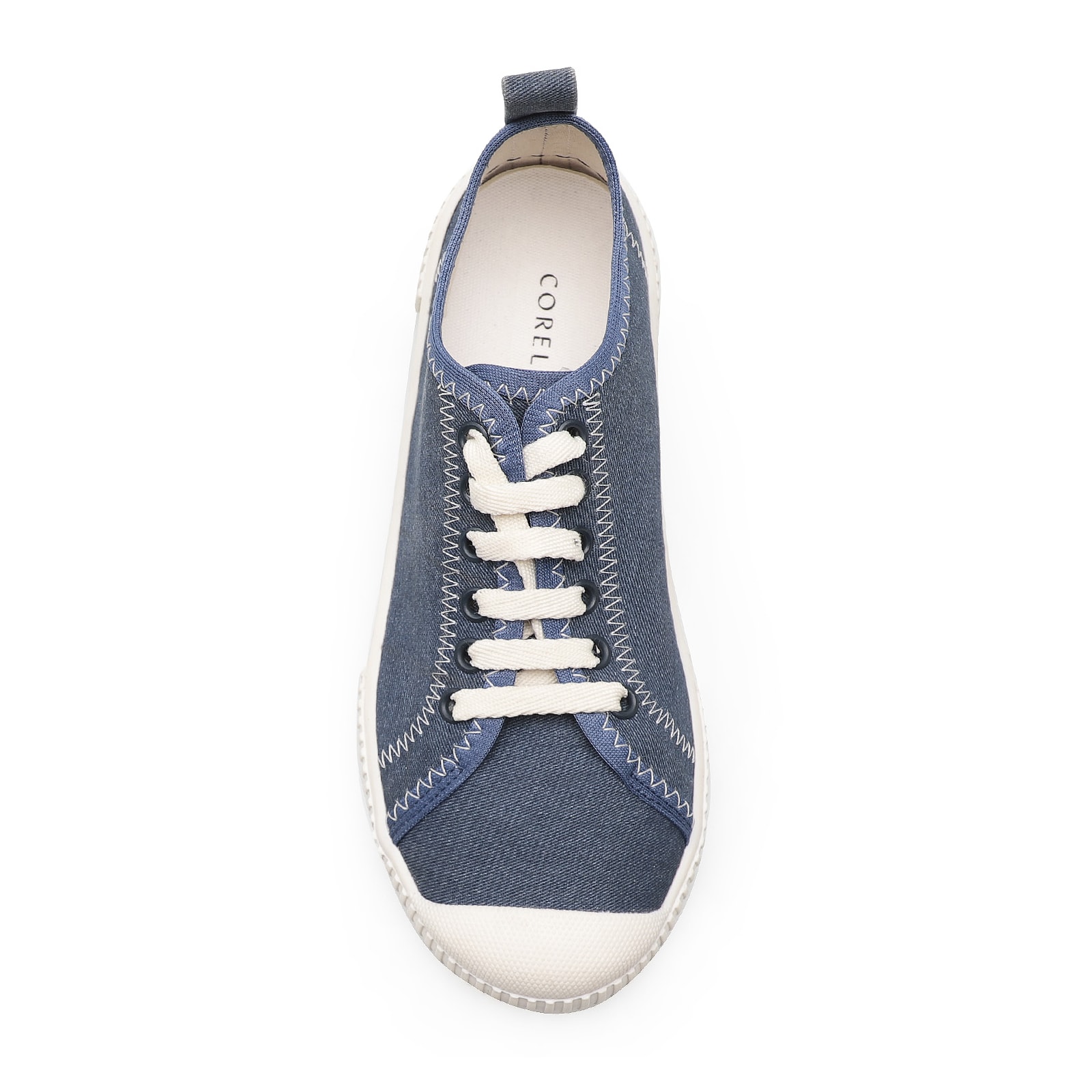 Tênis Feminino Lona Azul