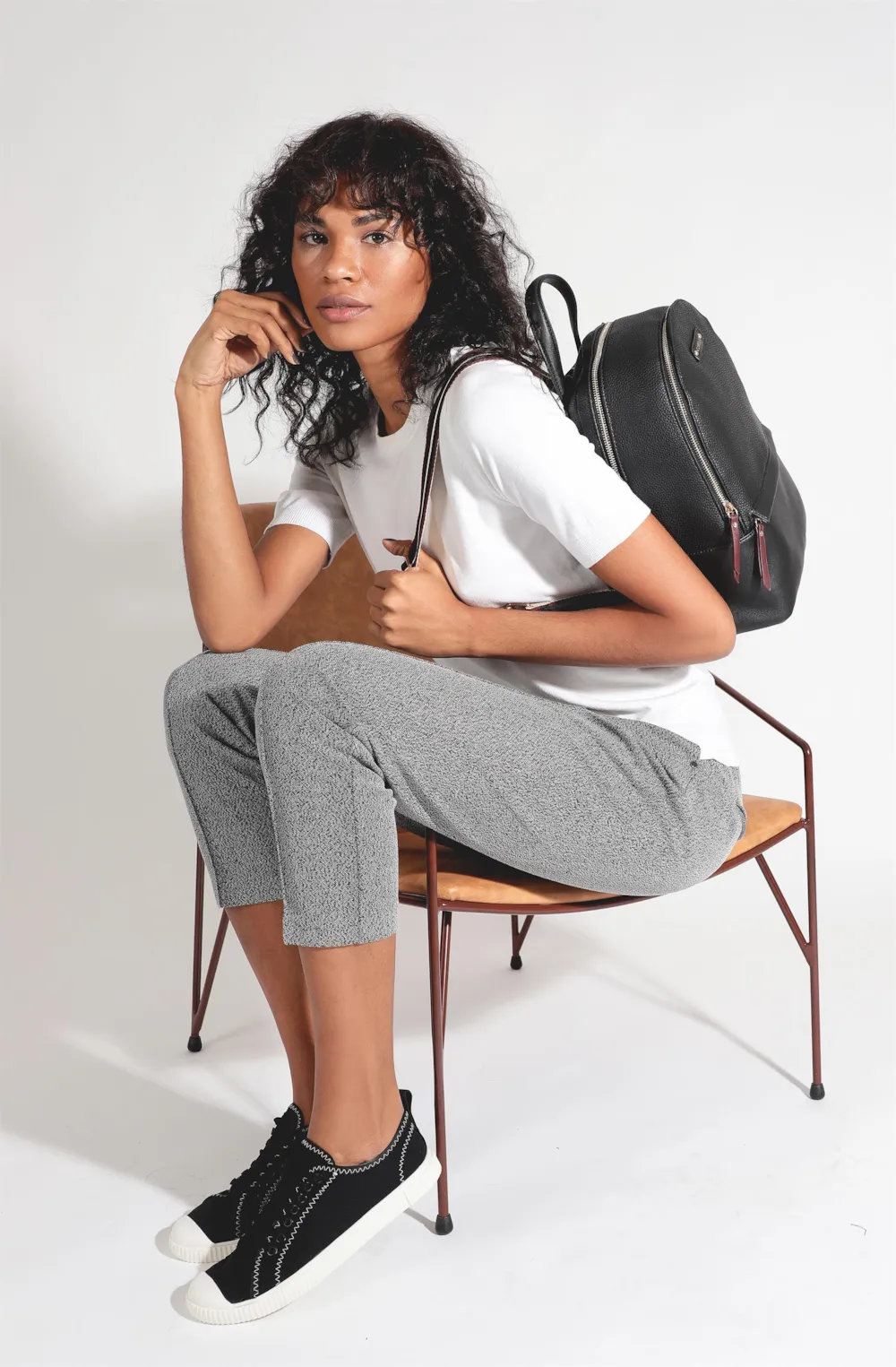 Tênis Feminino Lona Preto - imagem 2