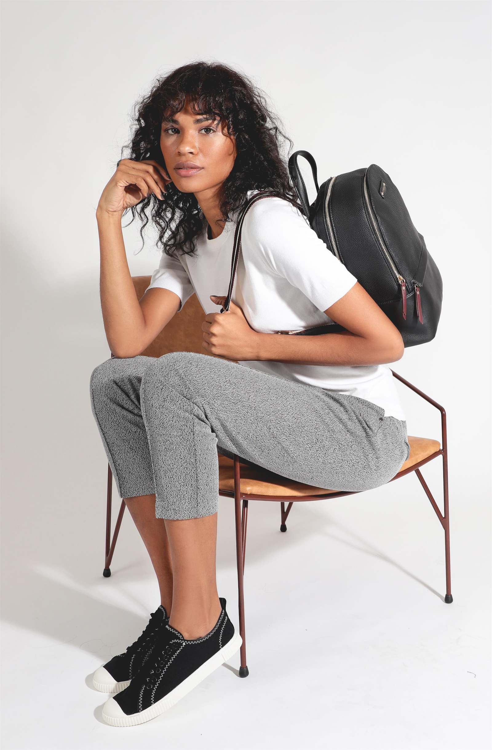 Tênis Feminino Lona Preto