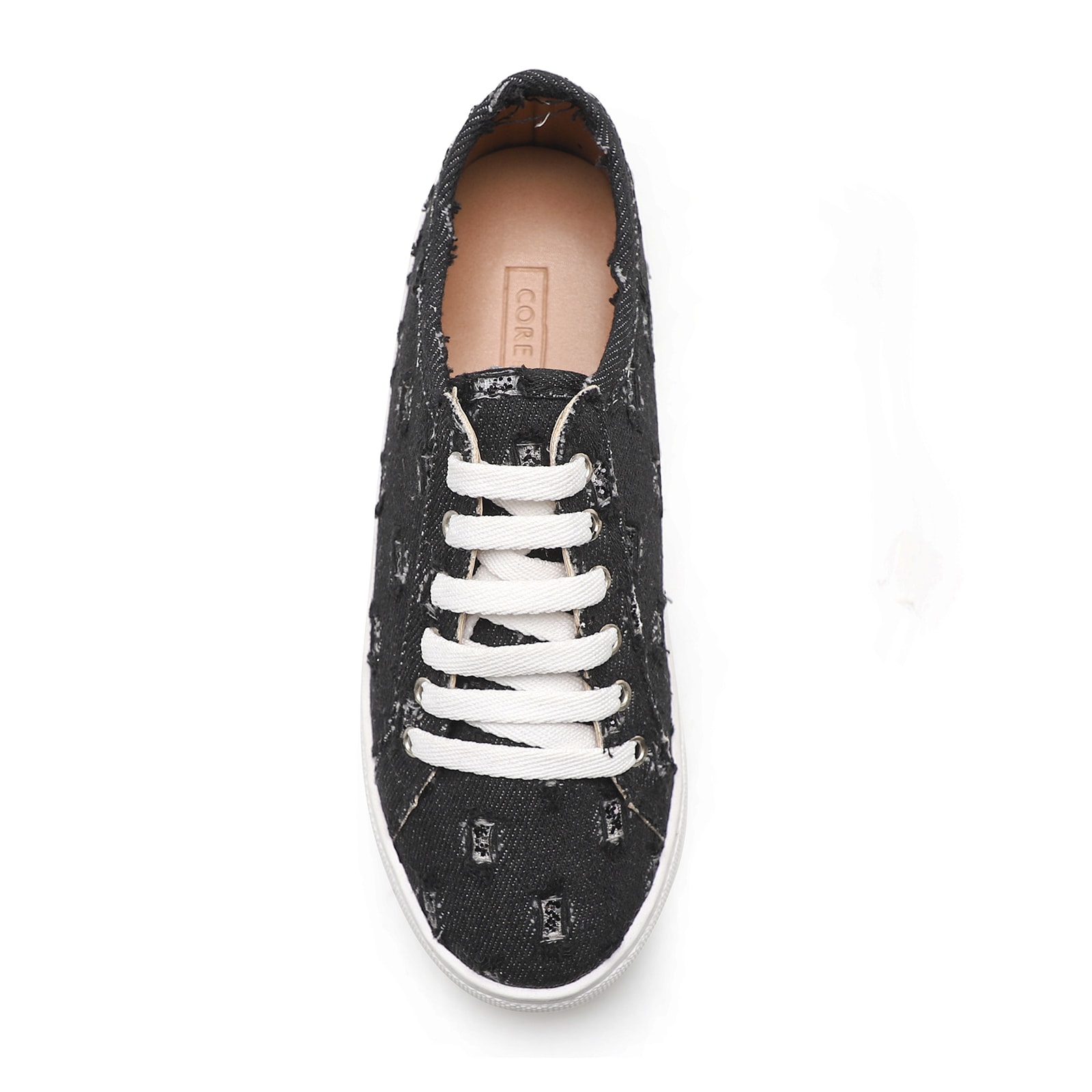 Tênis Feminino Tec.Jeans Black/Prata