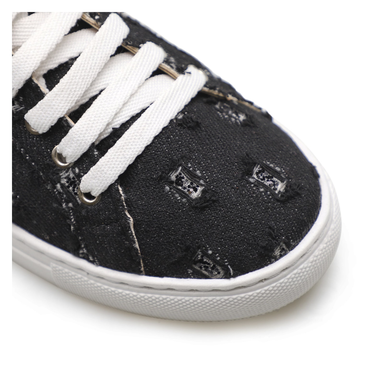 Tênis Feminino Tec.Jeans Black/Prata