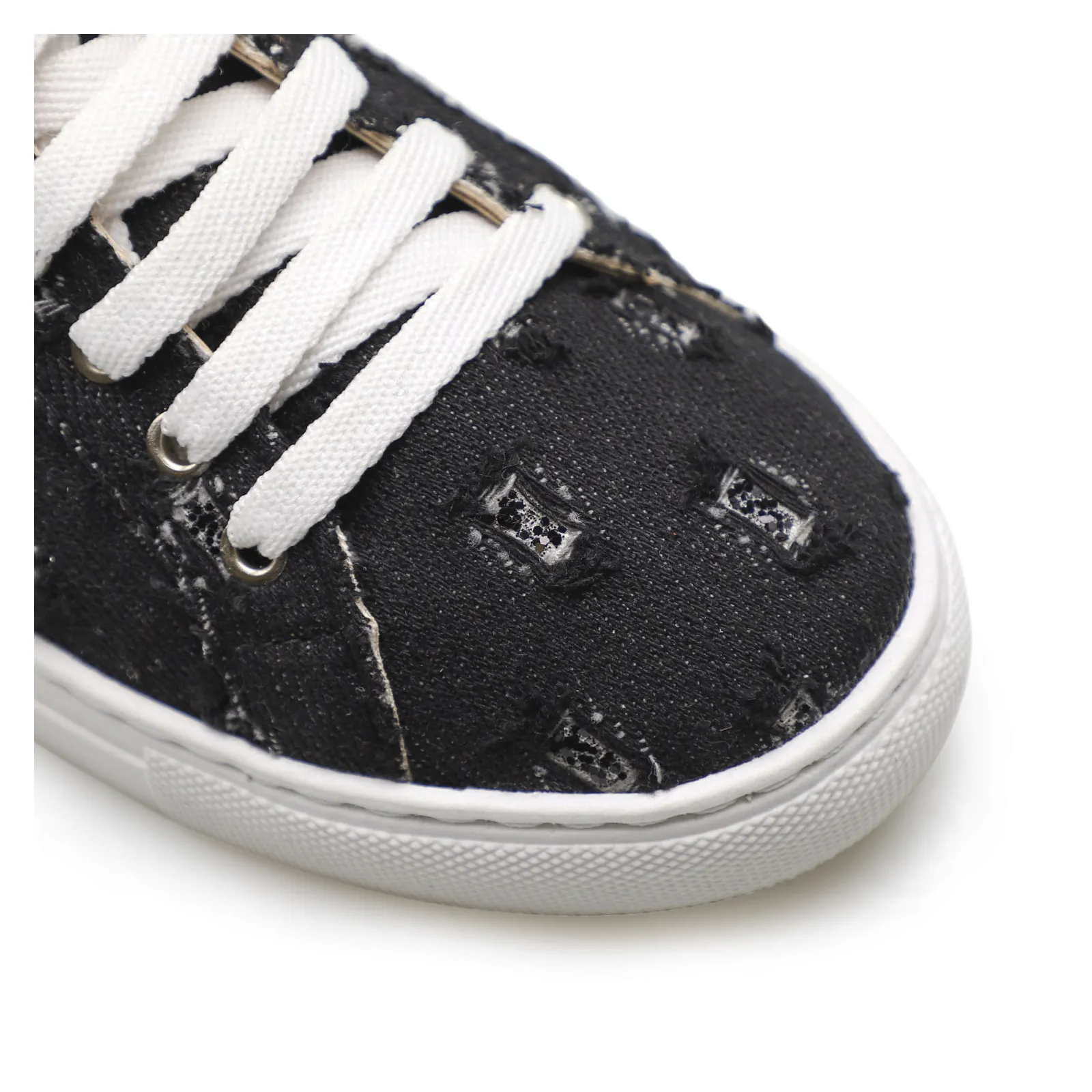 Tênis Feminino Tec.Jeans Black/Prata