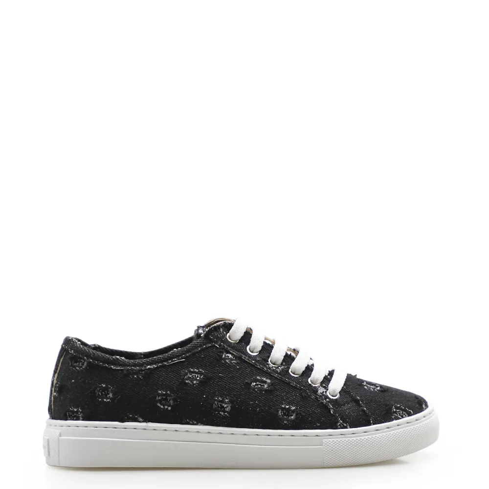 Tênis Feminino Tec.Jeans Black/Prata - imagem 2