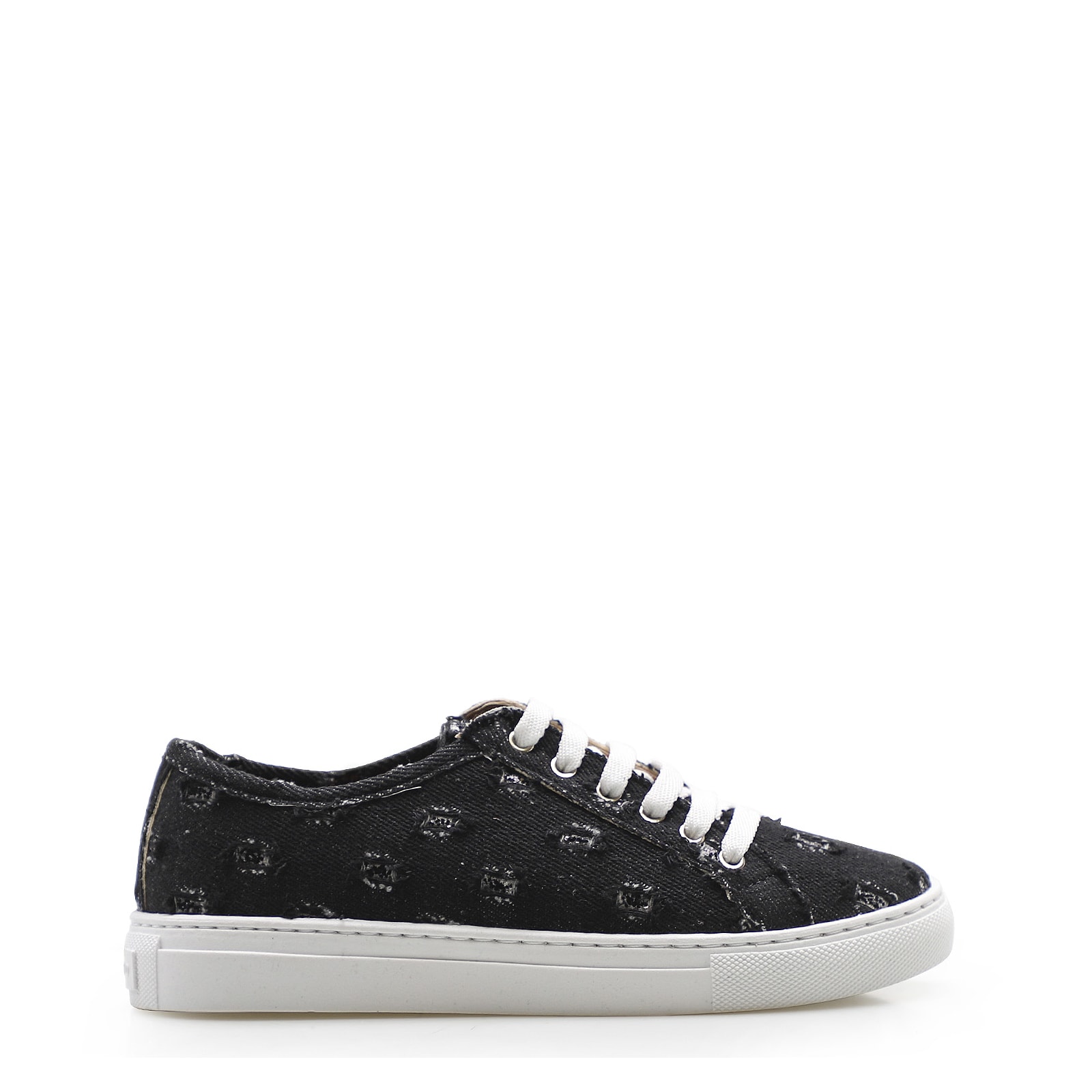 Tênis Feminino Tec.Jeans Black/Prata
