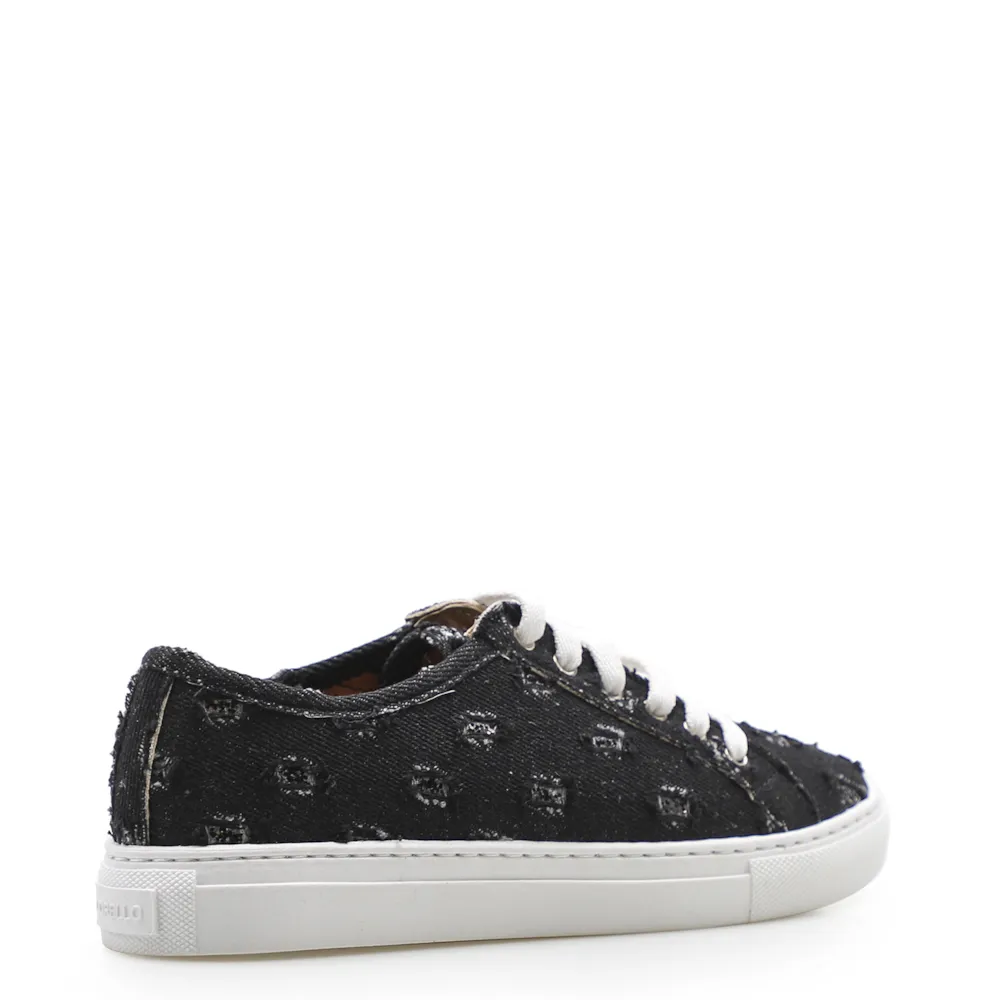 Tênis Feminino Tec.Jeans Black/Prata - imagem 3