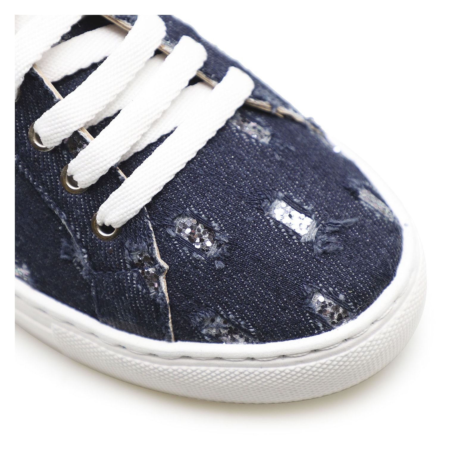 Tênis Feminino Tecido Jeans Azul