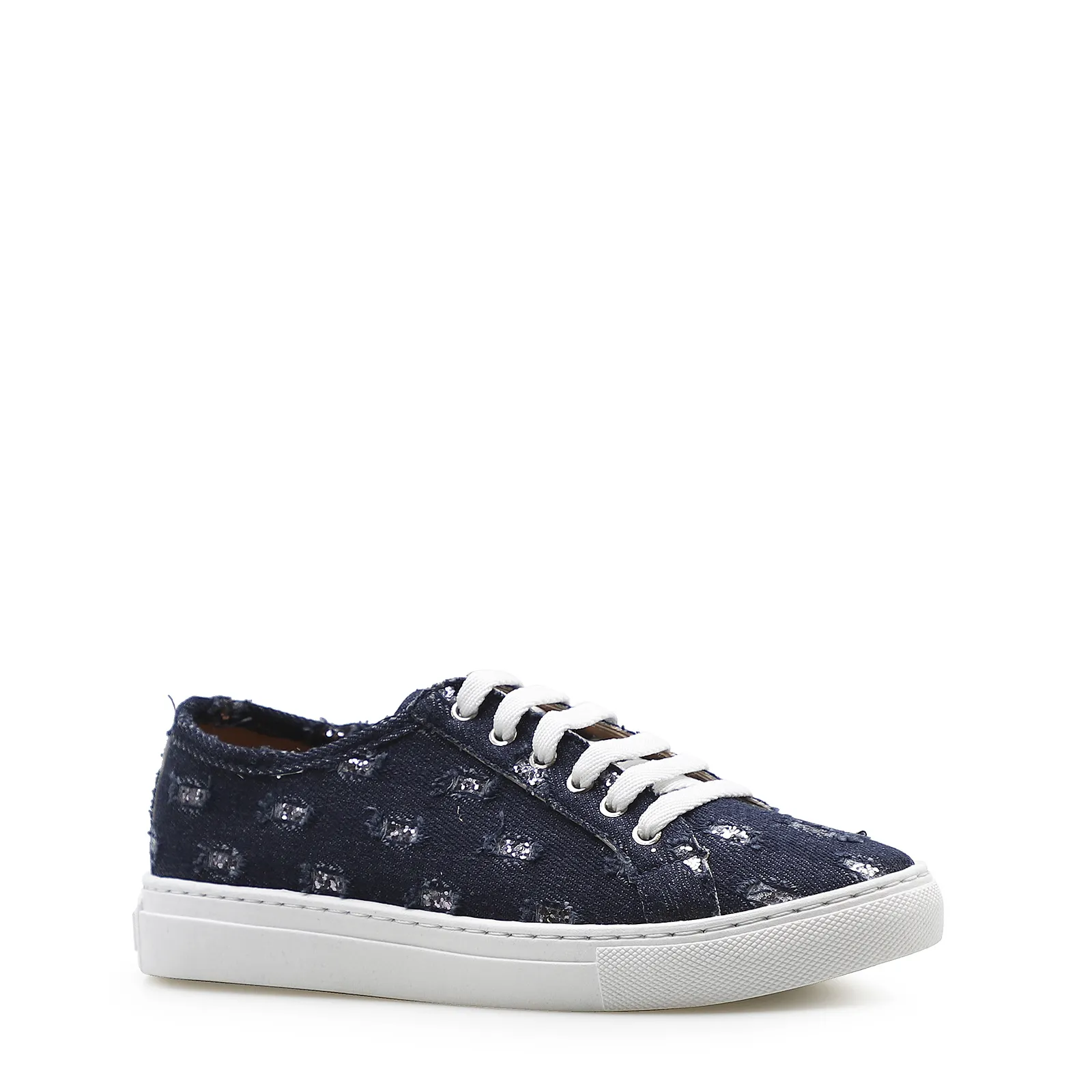 Tênis Feminino Tecido Jeans Azul