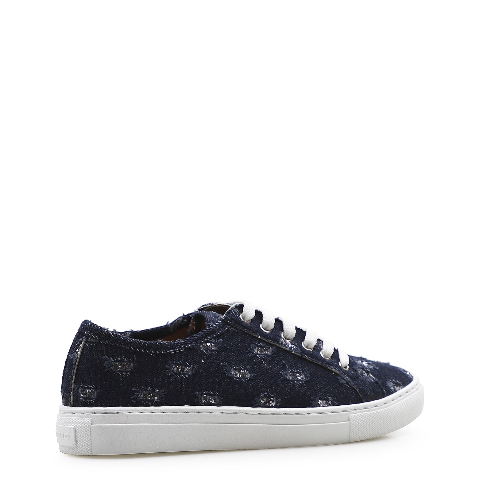 Tênis Feminino Tecido Jeans Azul