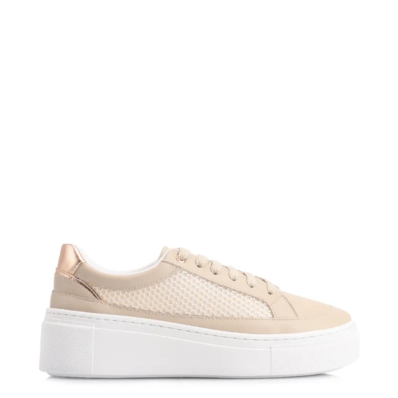 Tênis Flatform Alt Bege - foto 2