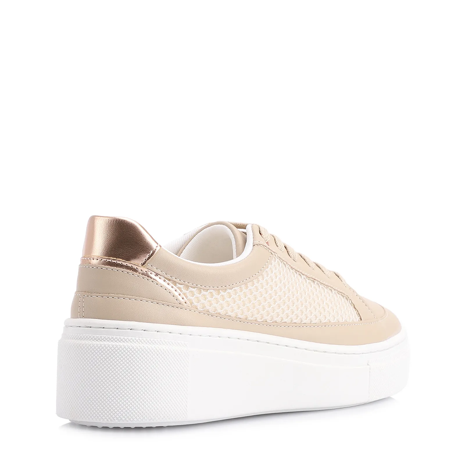 Tênis Flatform Alt Bege