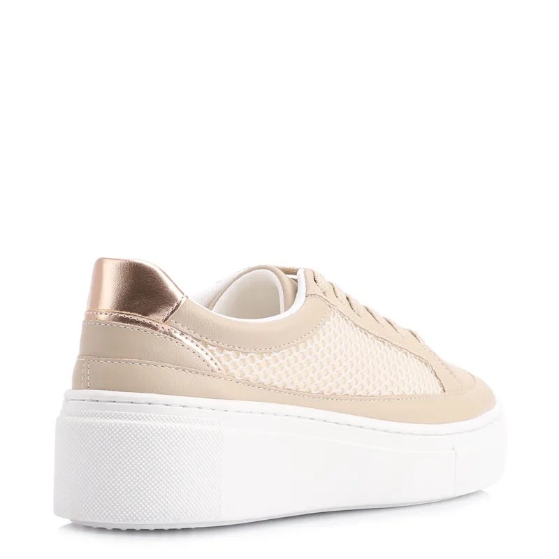 Tênis Flatform Alt Bege - foto 3