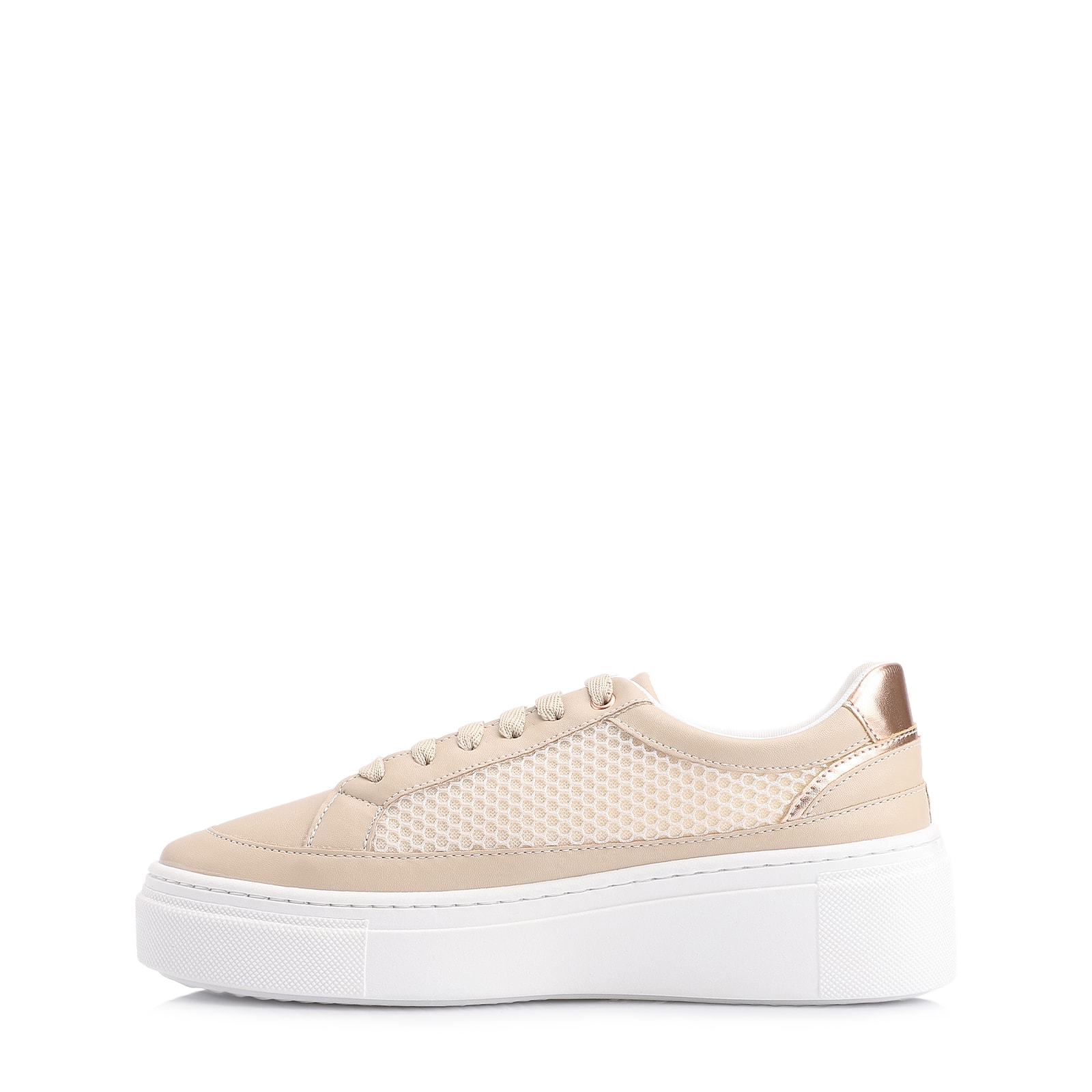 Tênis Flatform Alt Bege