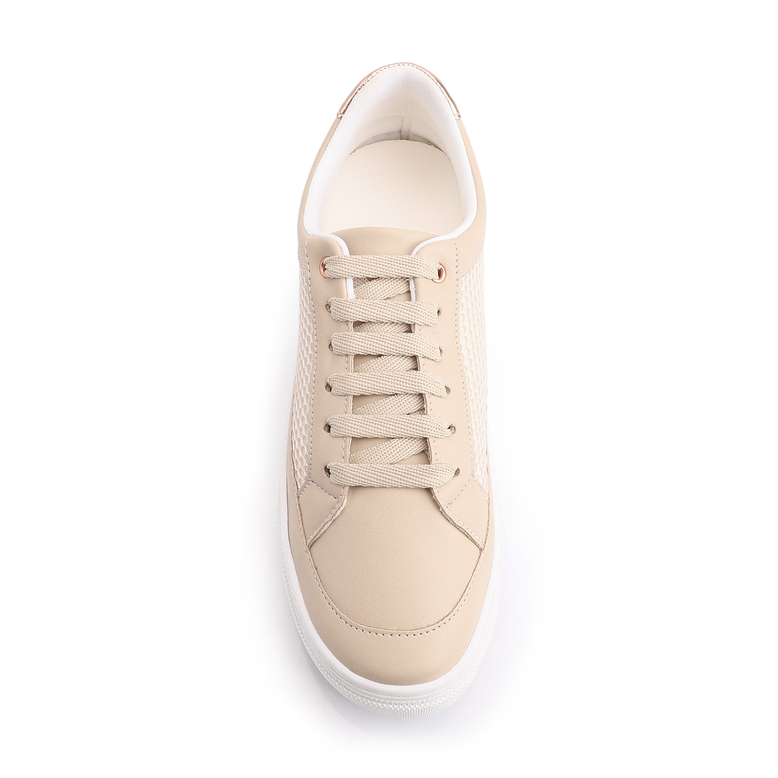 Tênis Flatform Alt Bege