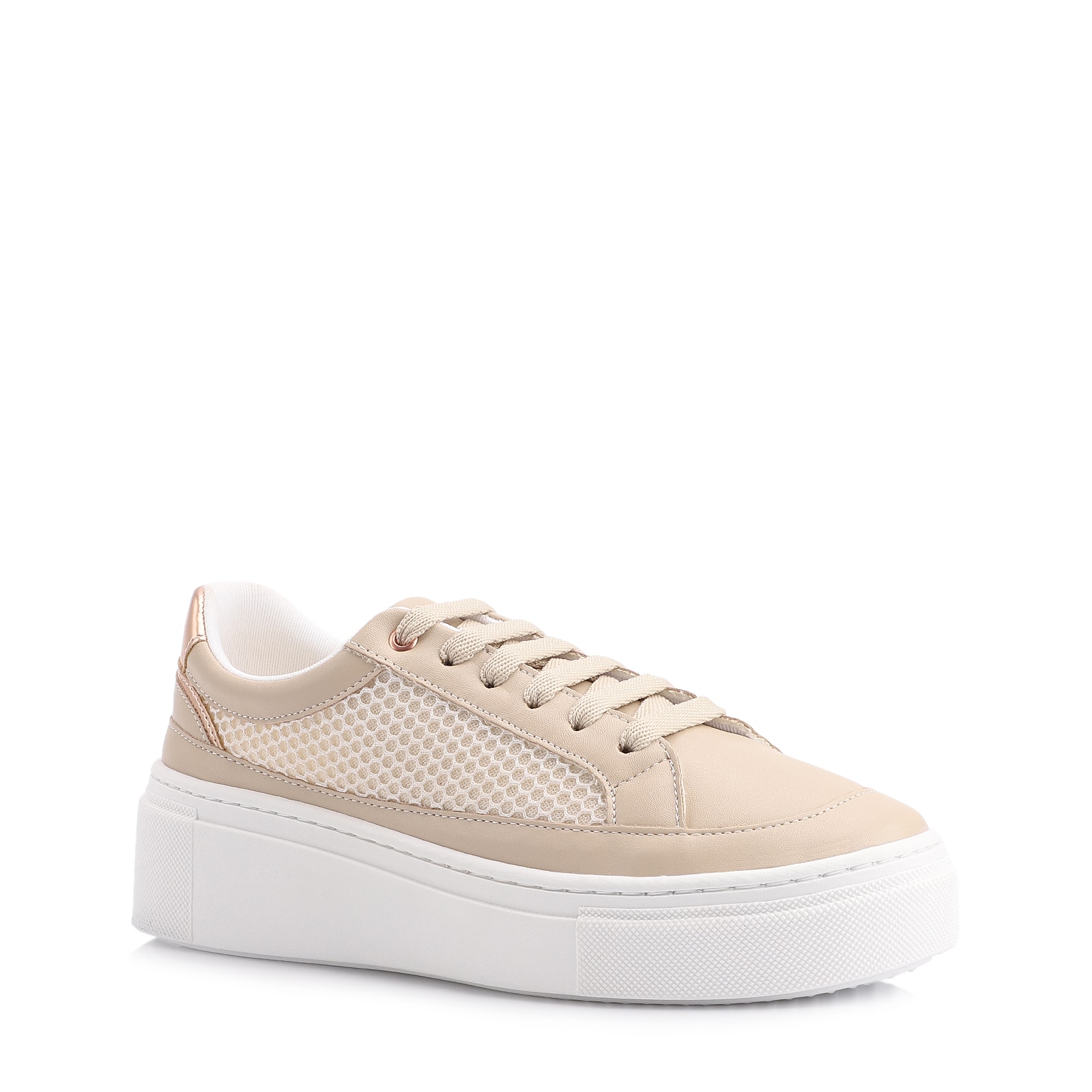 Tênis Flatform Alt Bege