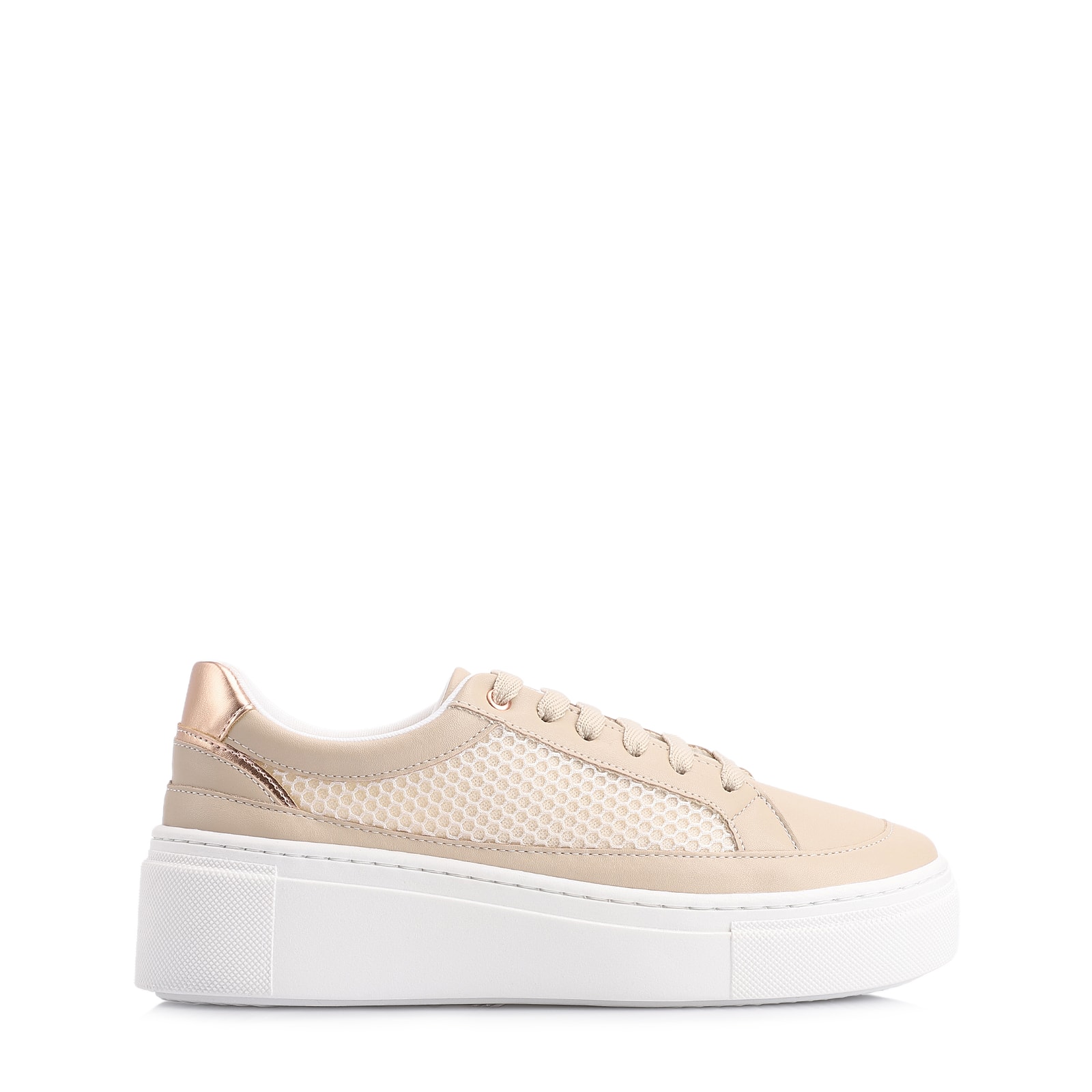 Tênis Flatform Alt Bege