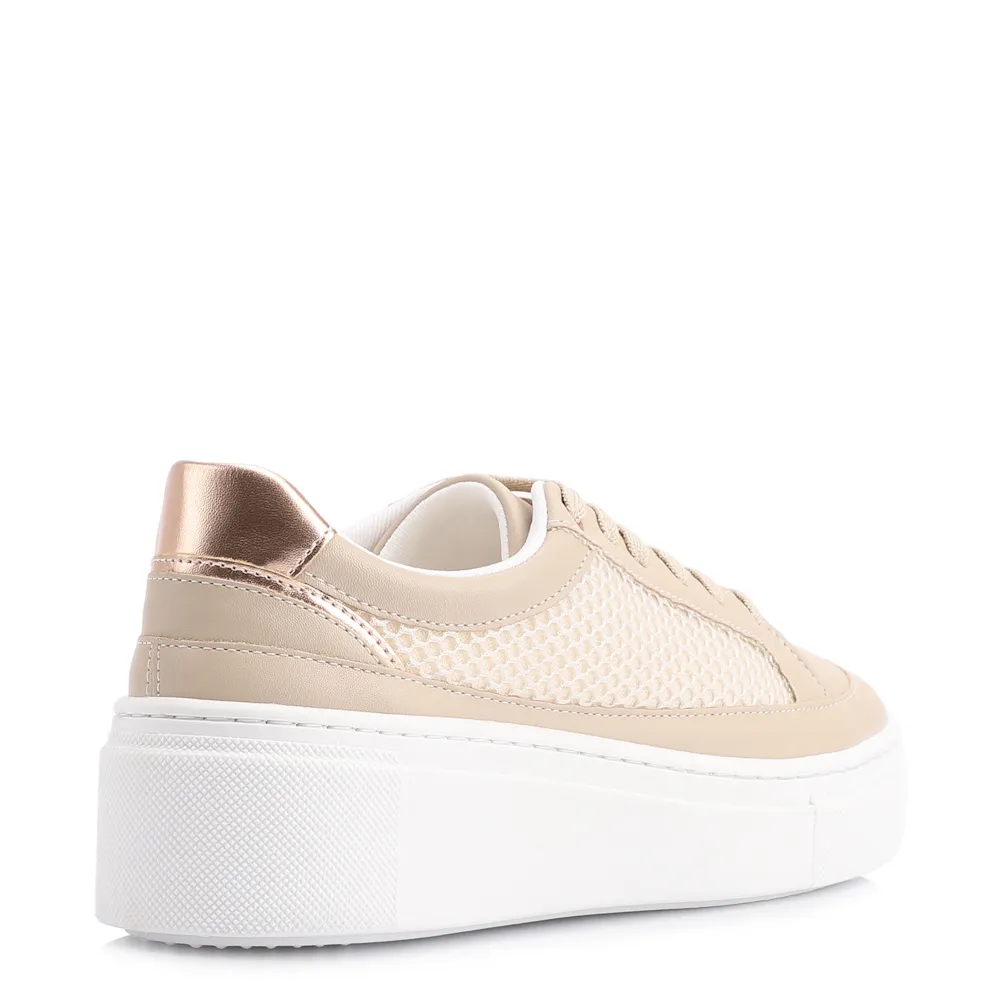 Tênis Flatform Alt Bege - imagem 3