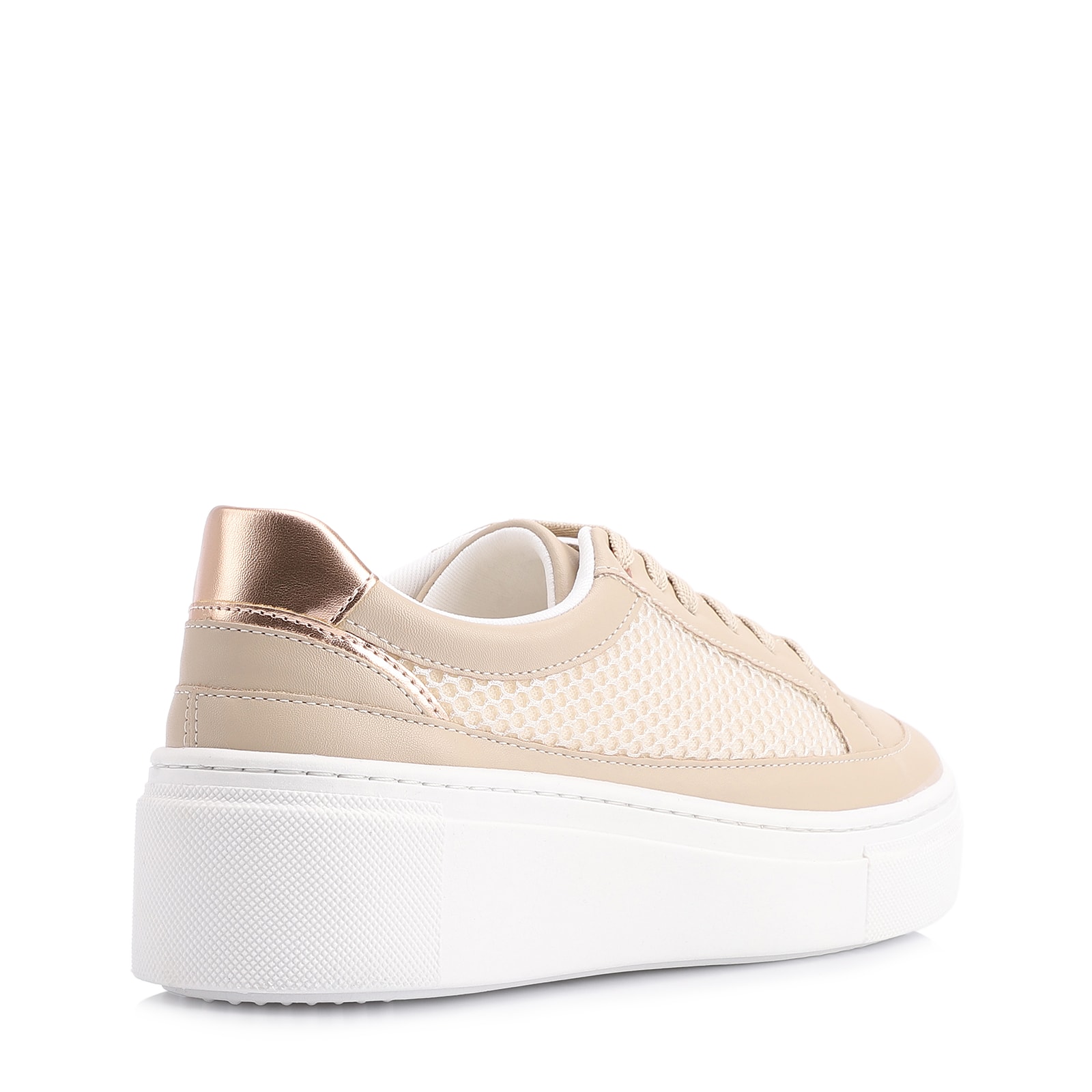 Tênis Flatform Alt Bege