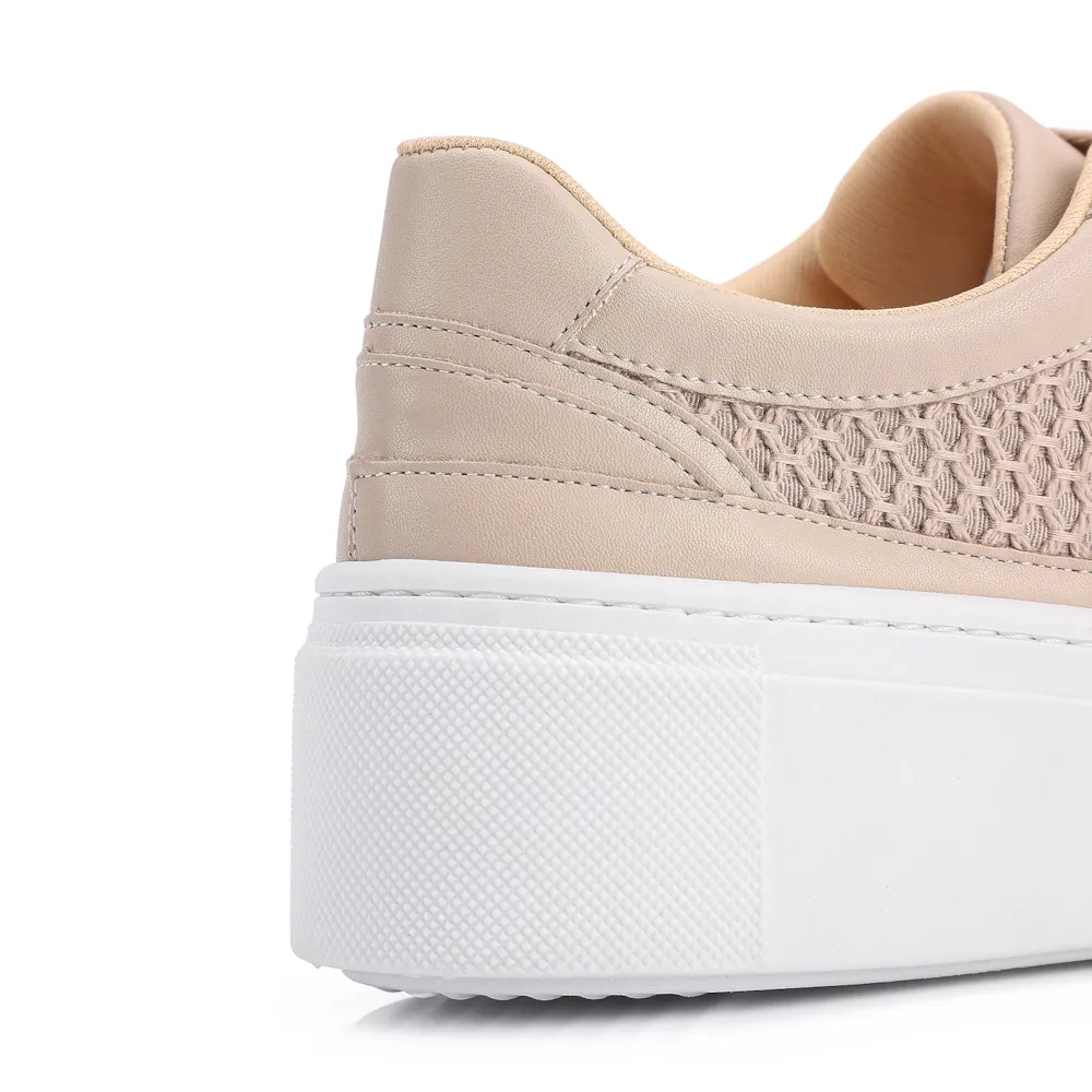 Tênis Flatform Alt Bege - imagem 7