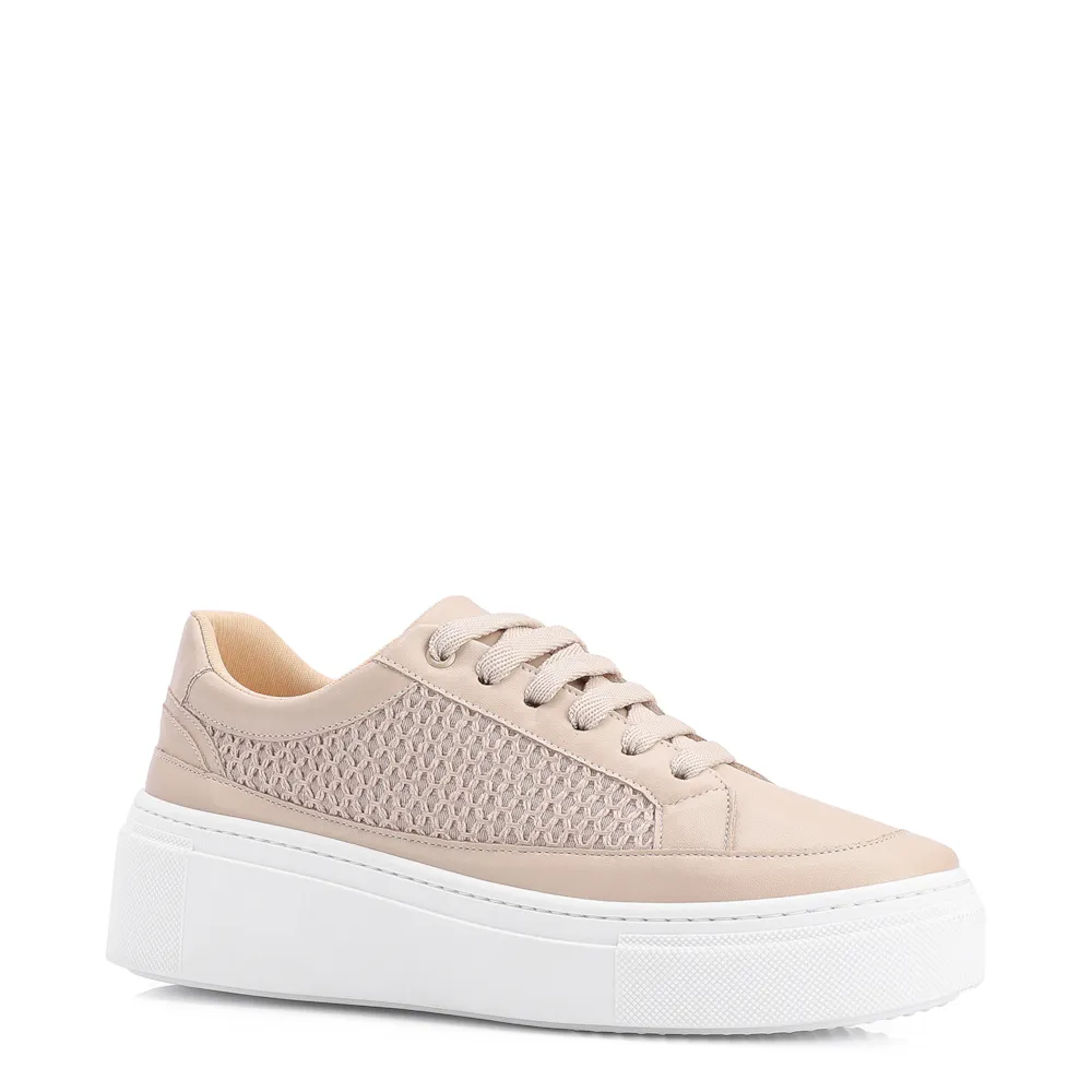 Tênis Flatform Alt Bege