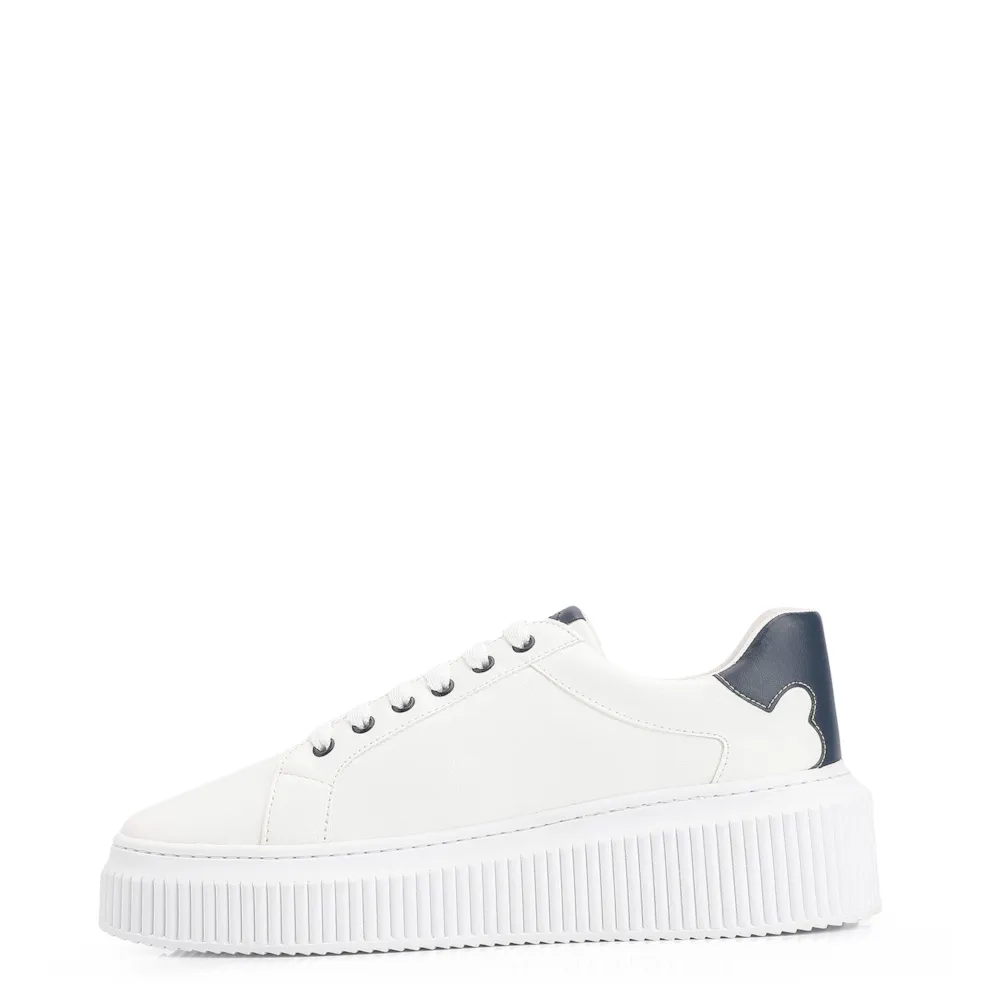 Tênis Flatform Alt Branco/Azul - imagem 5