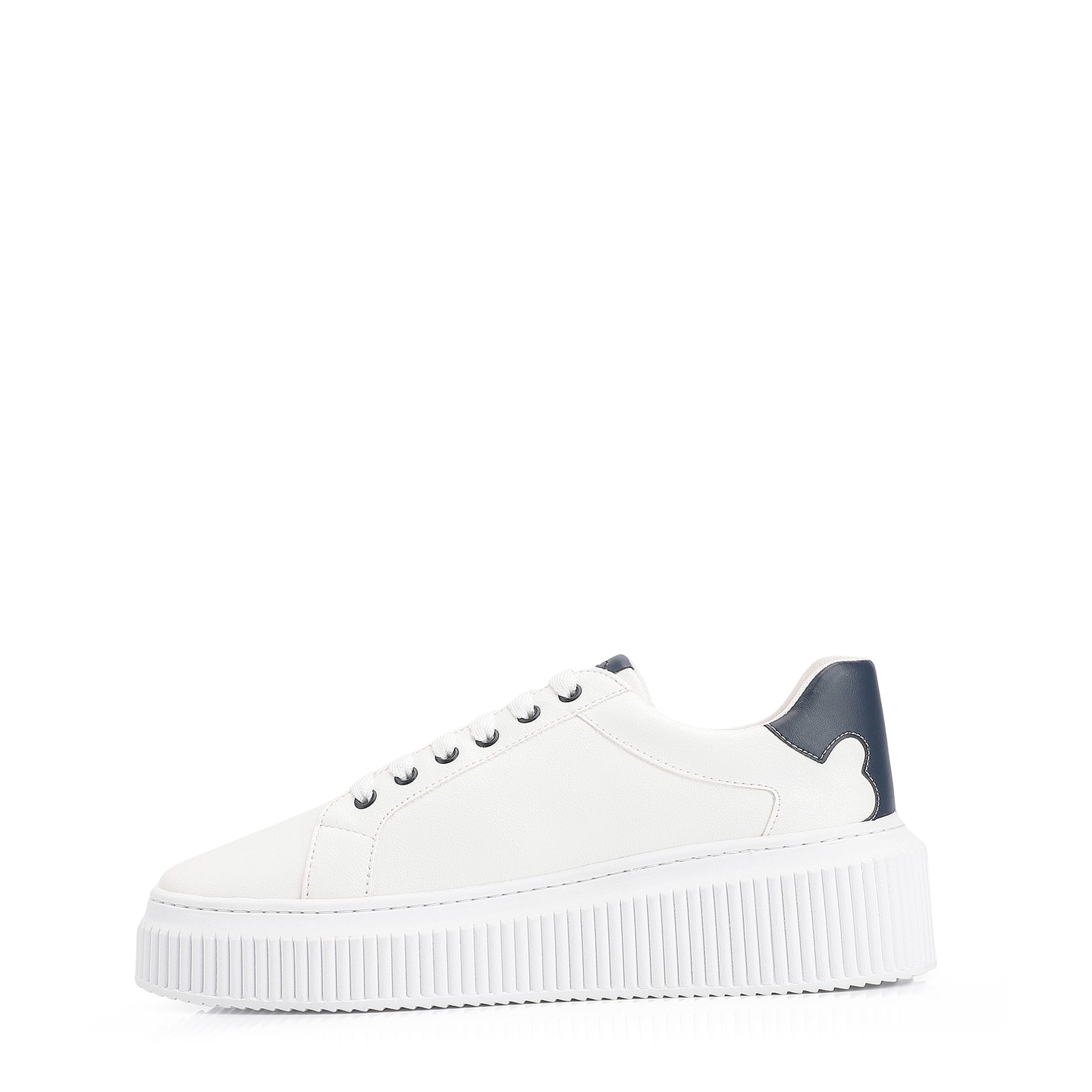 Tênis Flatform Alt Branco/Azul