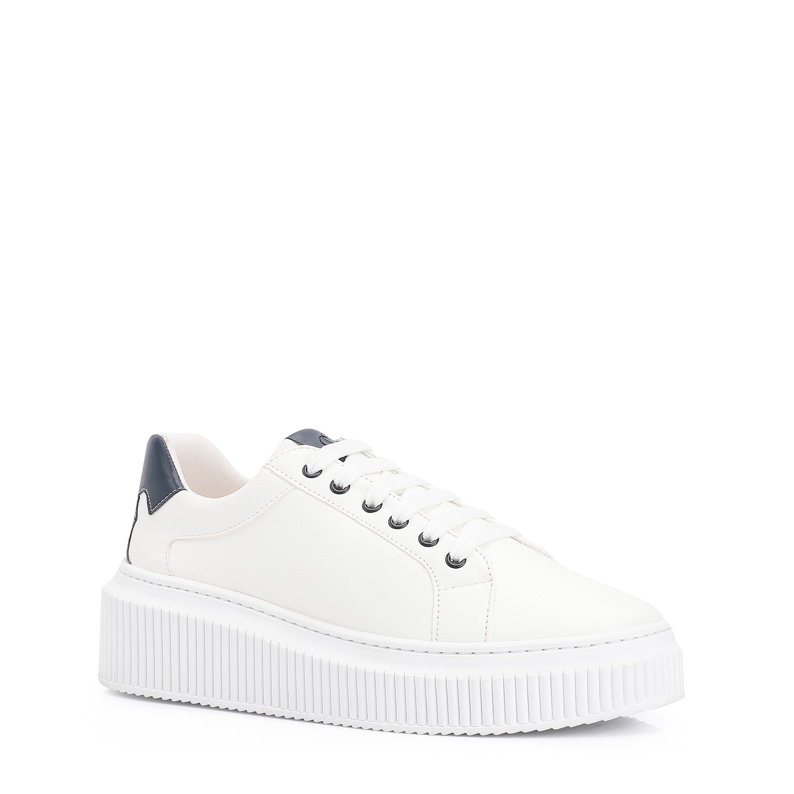 Tênis Flatform Alt Branco/Azul