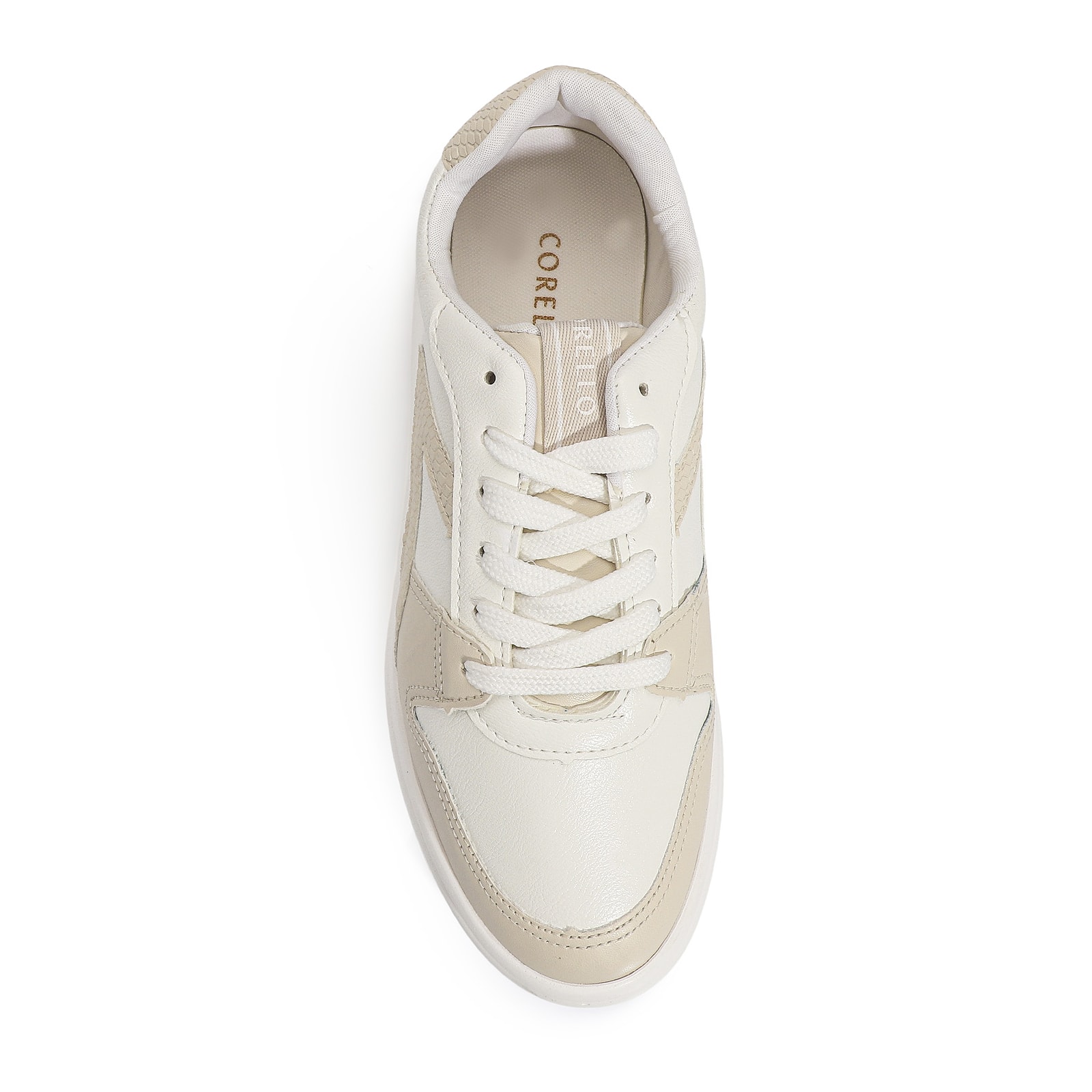 Tênis Flatform Alt Branco/Bege